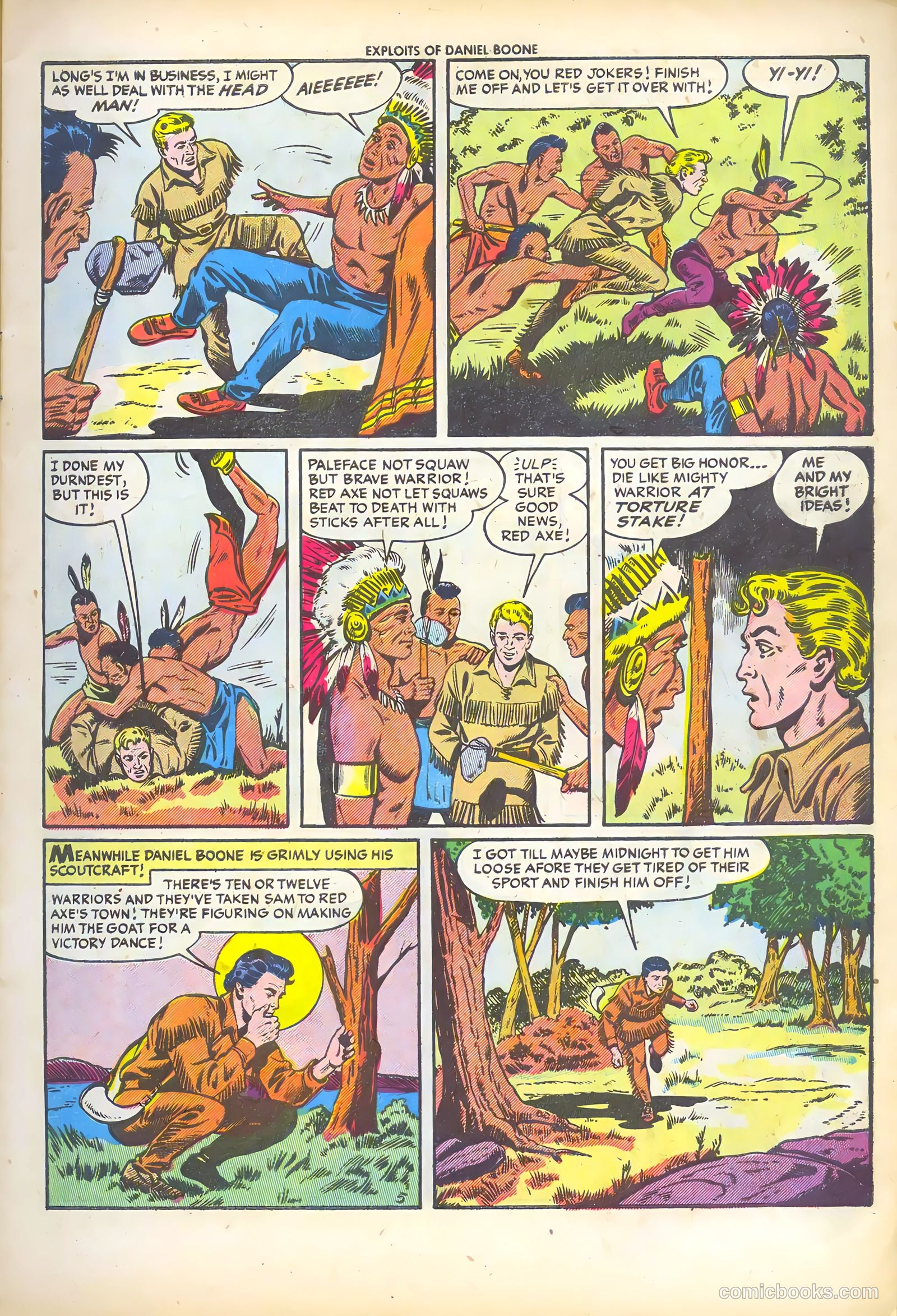 Exploits of Daniel Boone #2 — page 7 of 36