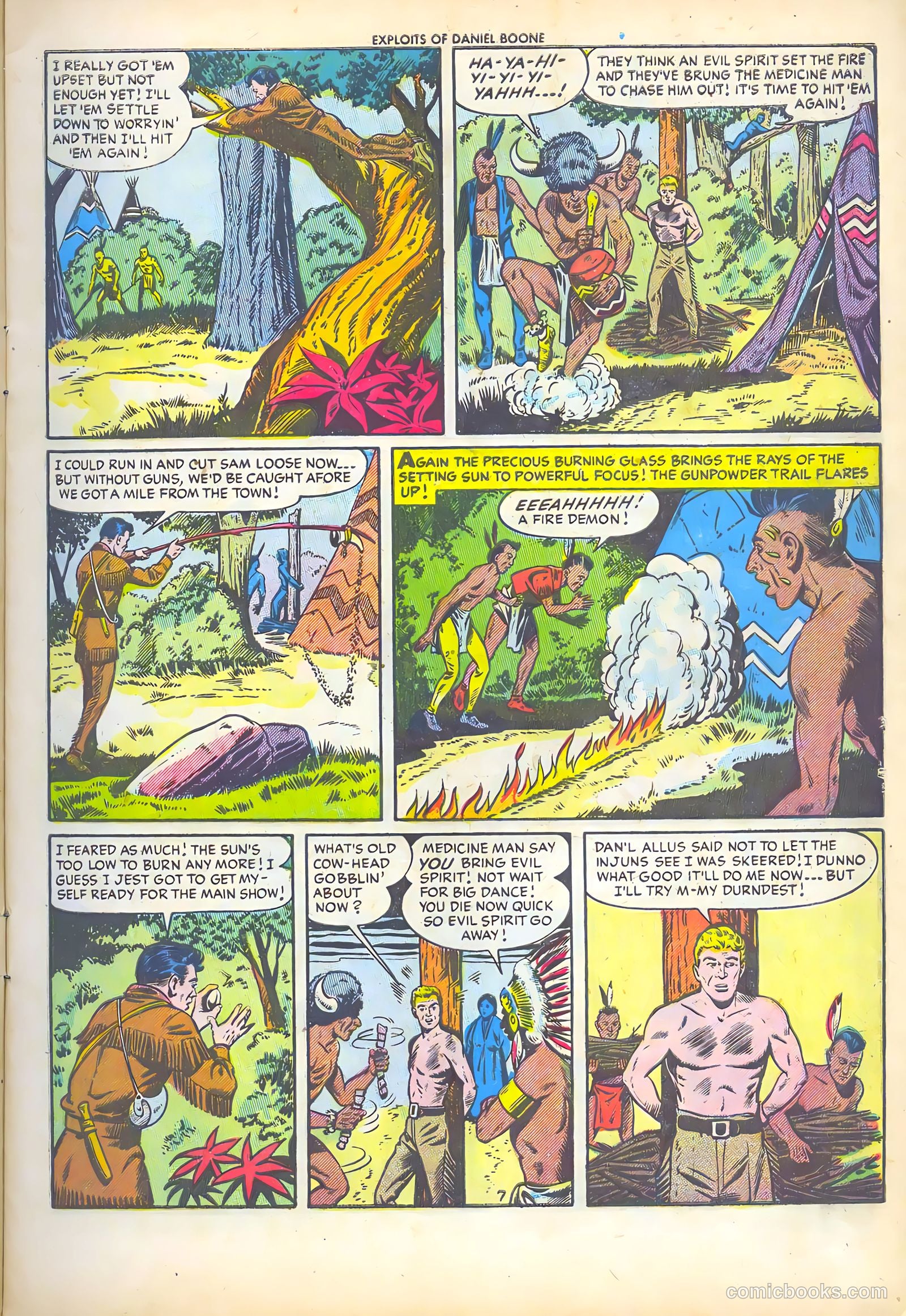 Exploits of Daniel Boone #2 — page 9 of 36
