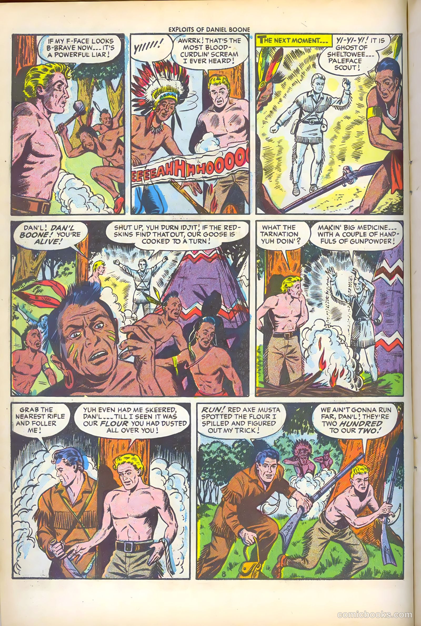 Exploits of Daniel Boone #2 — page 10 of 36