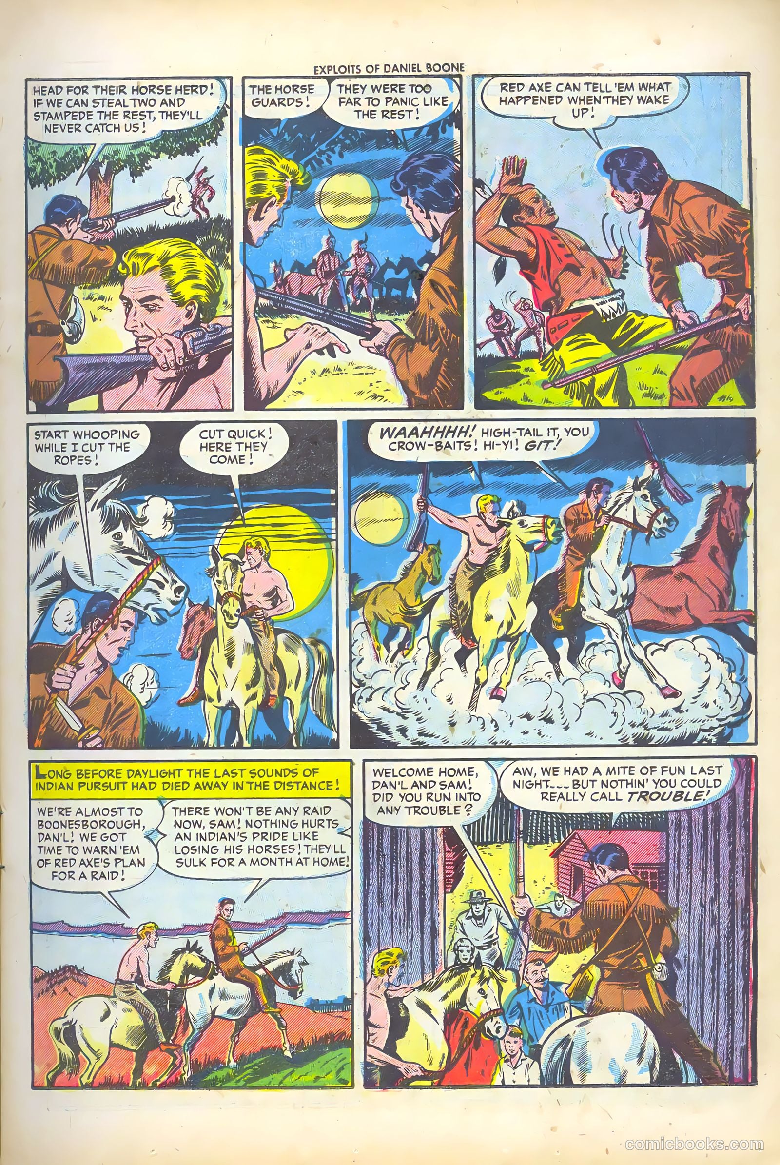 Exploits of Daniel Boone #2 — page 11 of 36