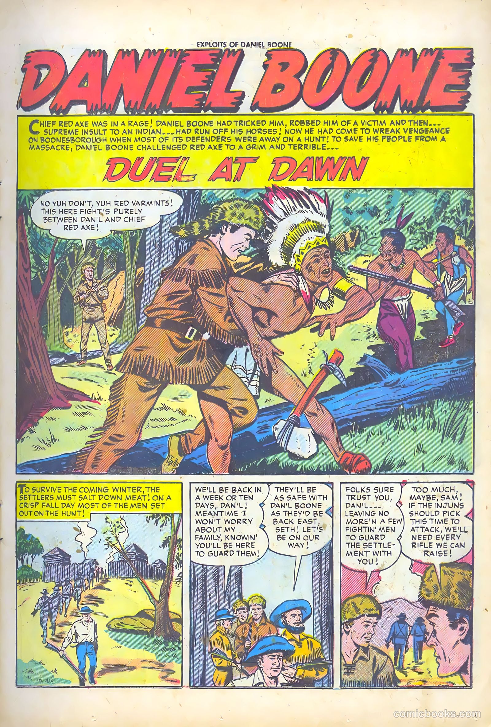 Exploits of Daniel Boone #2 — page 13 of 36