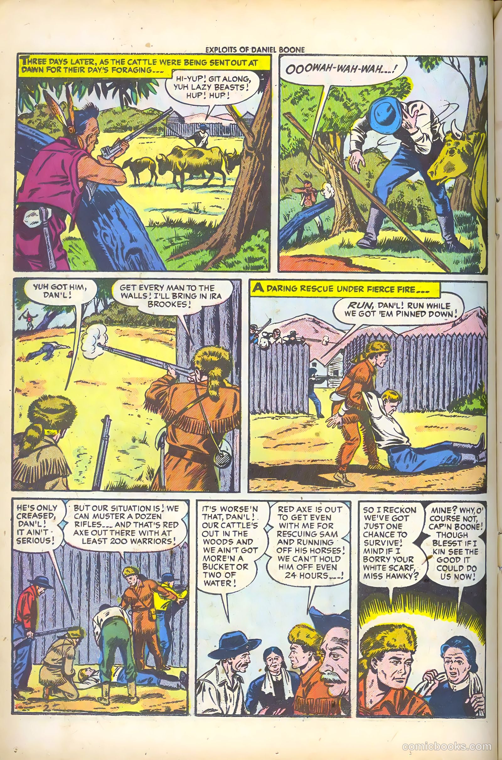 Exploits of Daniel Boone #2 — page 14 of 36
