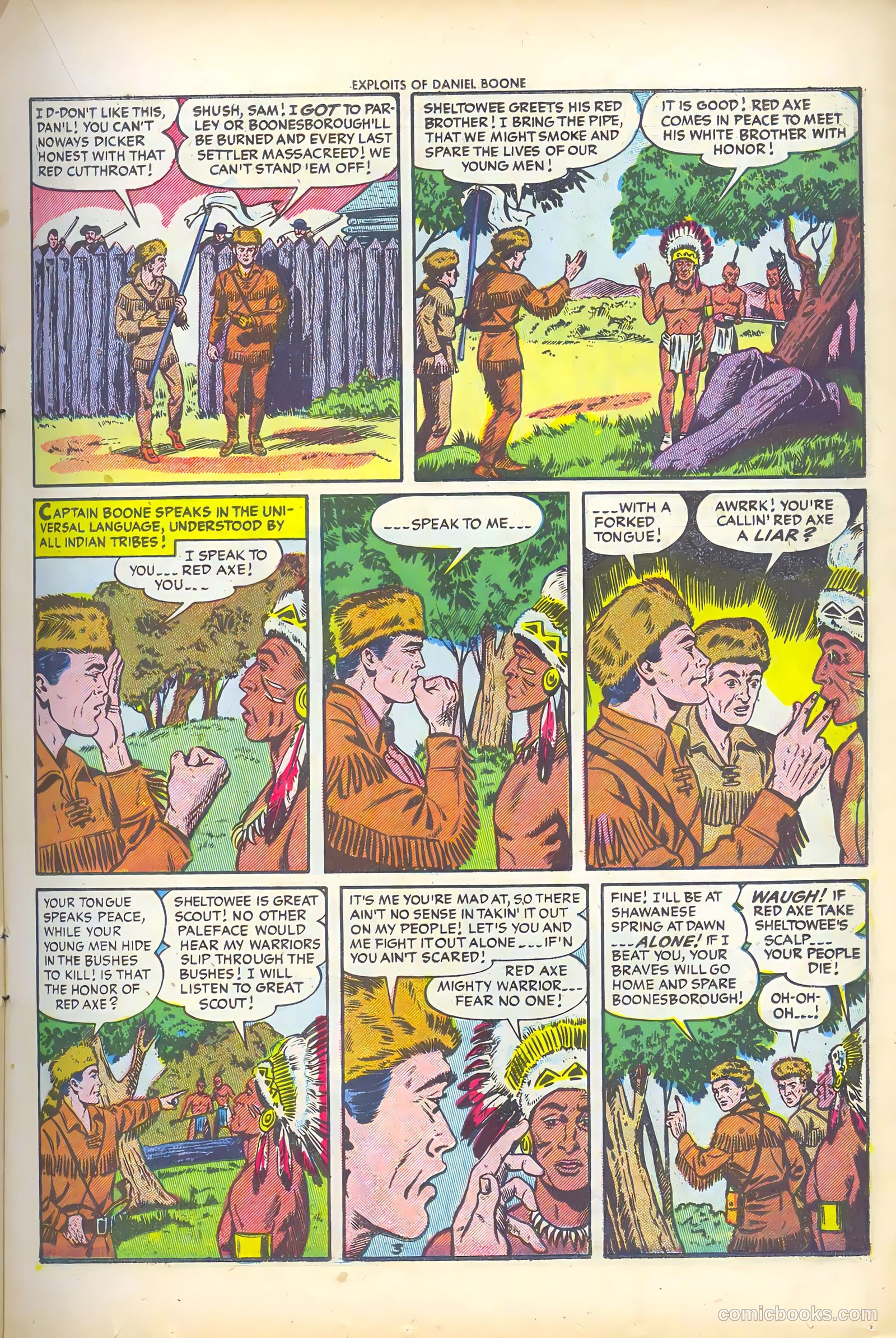 Exploits of Daniel Boone #2 — page 15 of 36