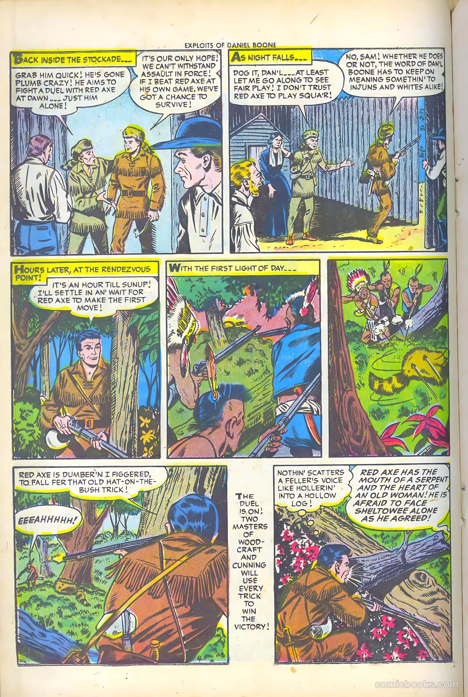 Exploits of Daniel Boone #2 — page 16 of 36