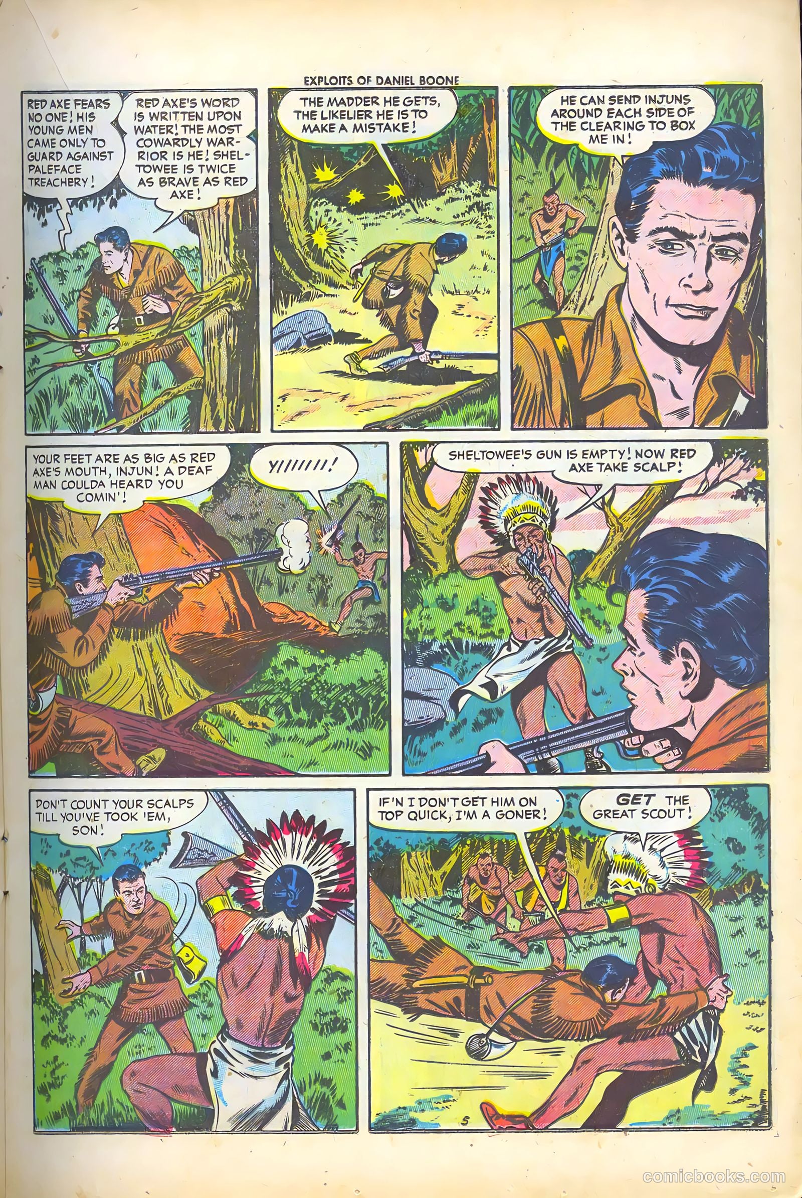 Exploits of Daniel Boone #2 — page 17 of 36