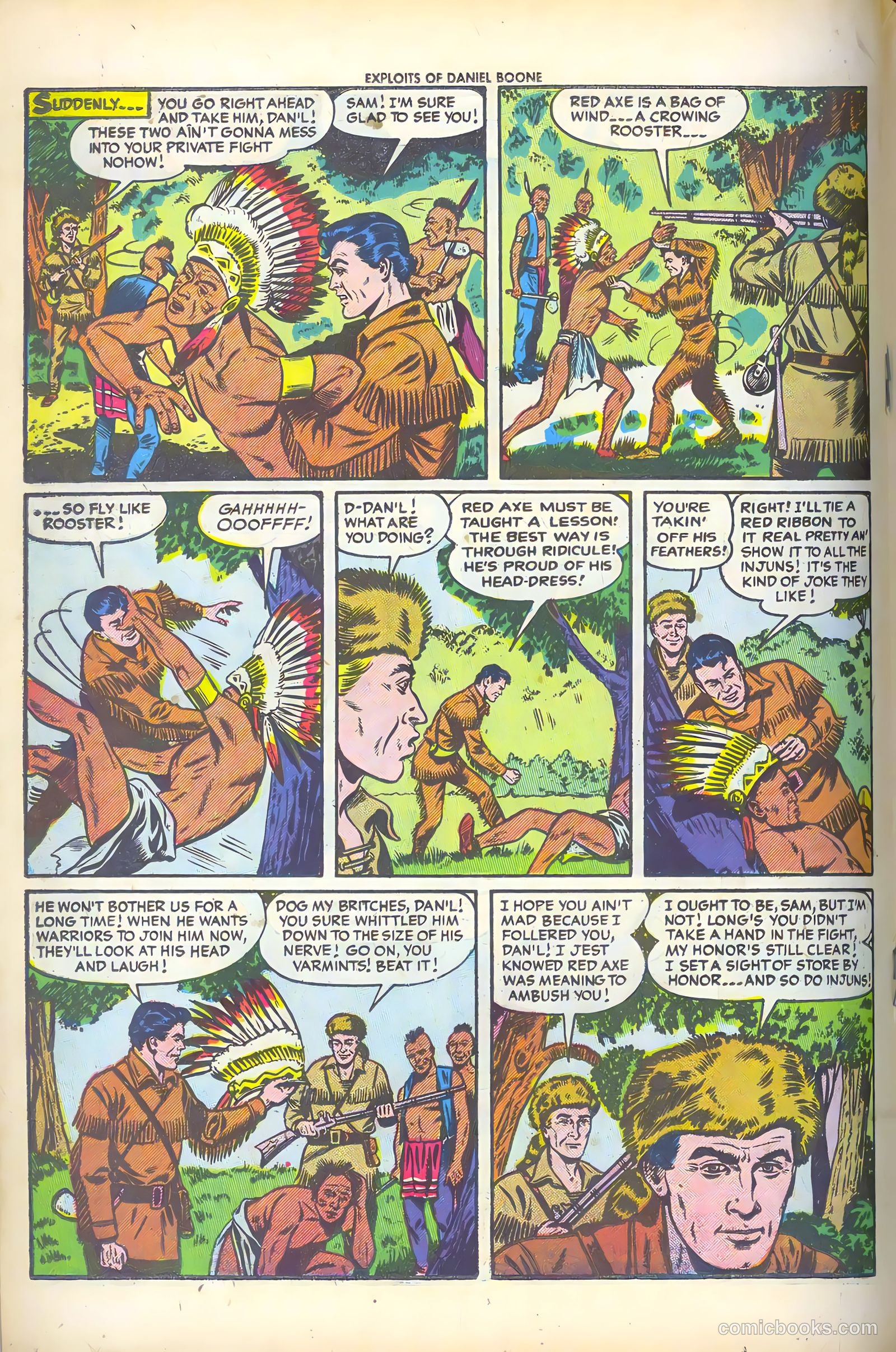 Exploits of Daniel Boone #2 — page 18 of 36