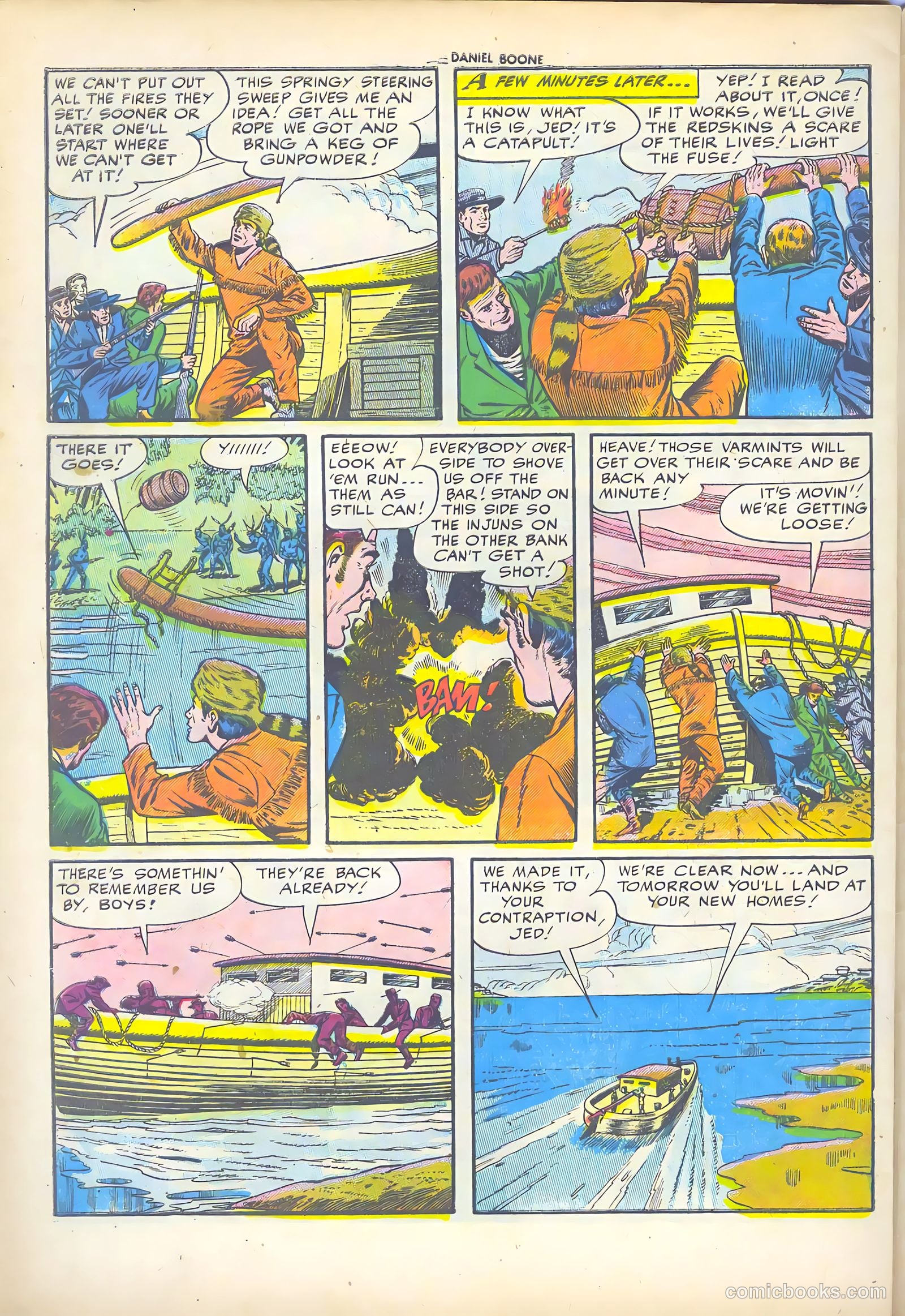 Exploits of Daniel Boone #2 — page 32 of 36