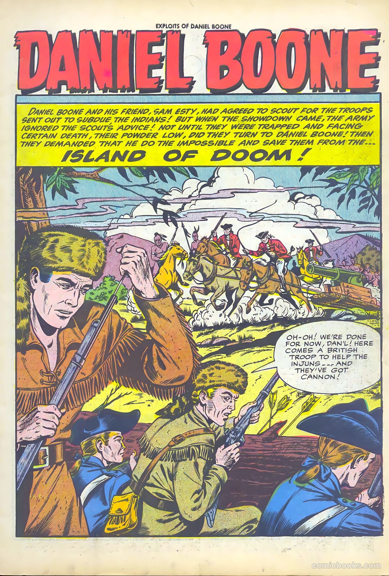 Exploits of Daniel Boone #3 — page 3 of 37