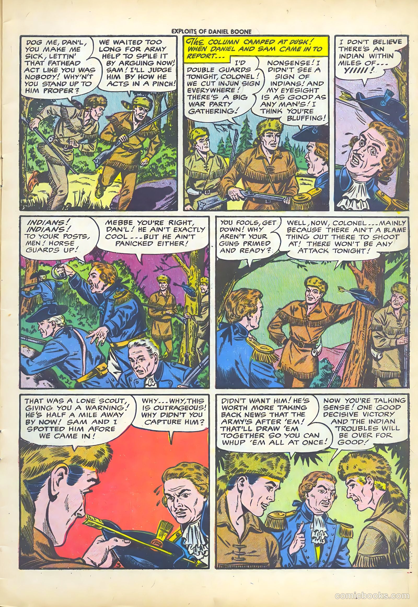 Exploits of Daniel Boone #3 — page 5 of 37