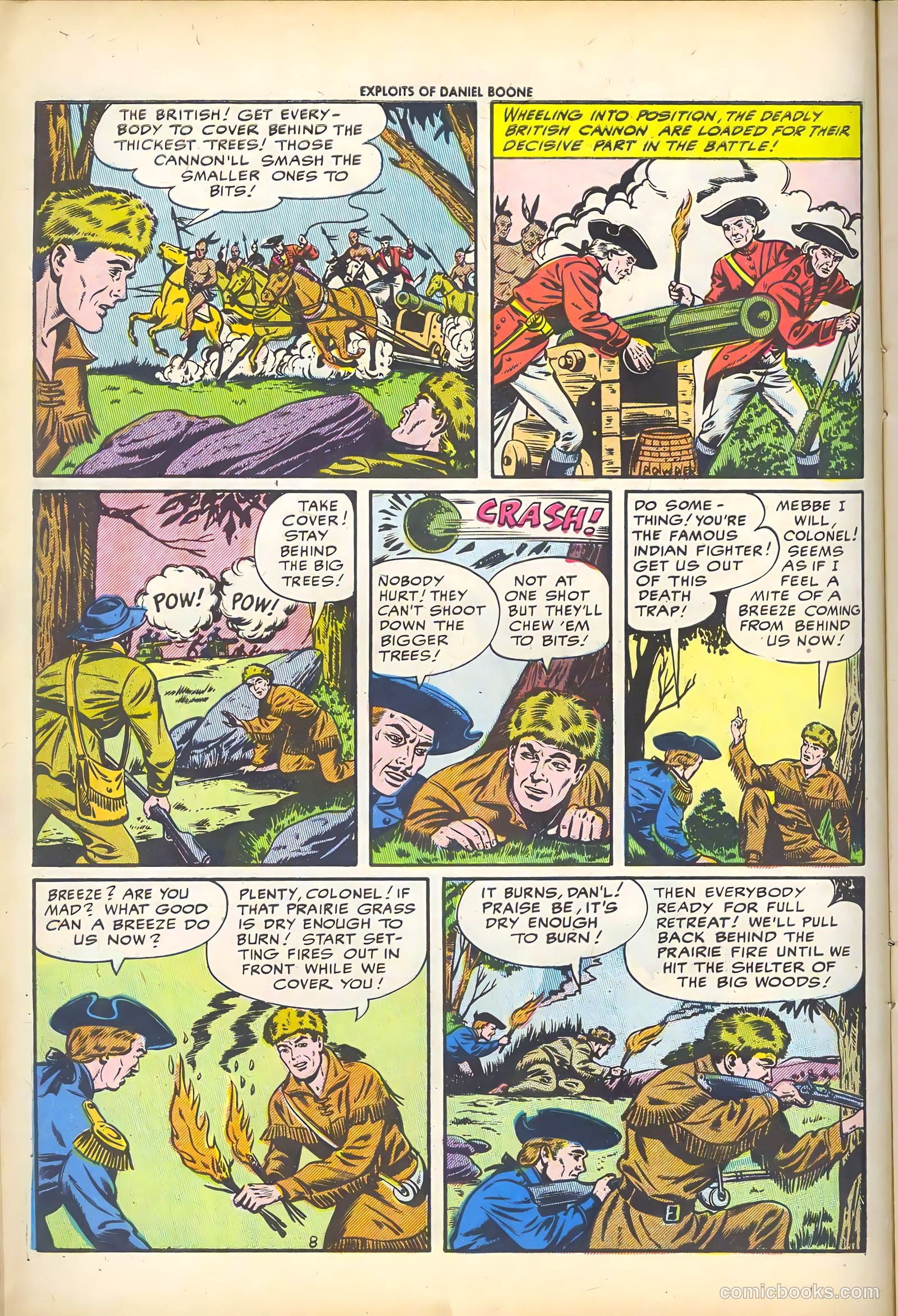 Exploits of Daniel Boone #3 — page 10 of 37