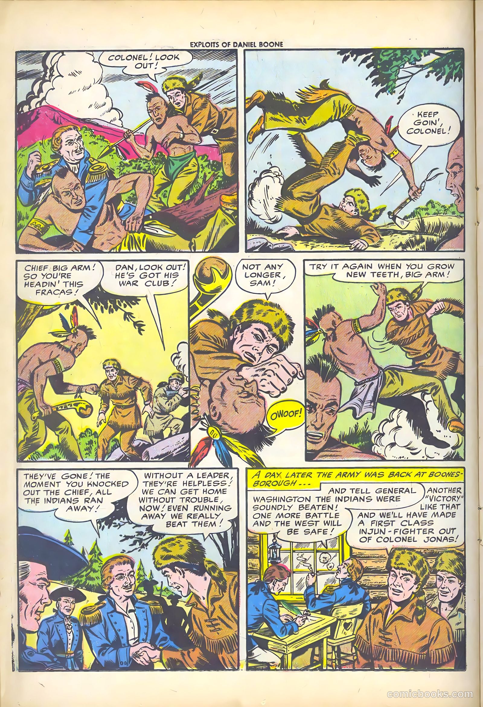 Exploits of Daniel Boone #3 — page 12 of 37