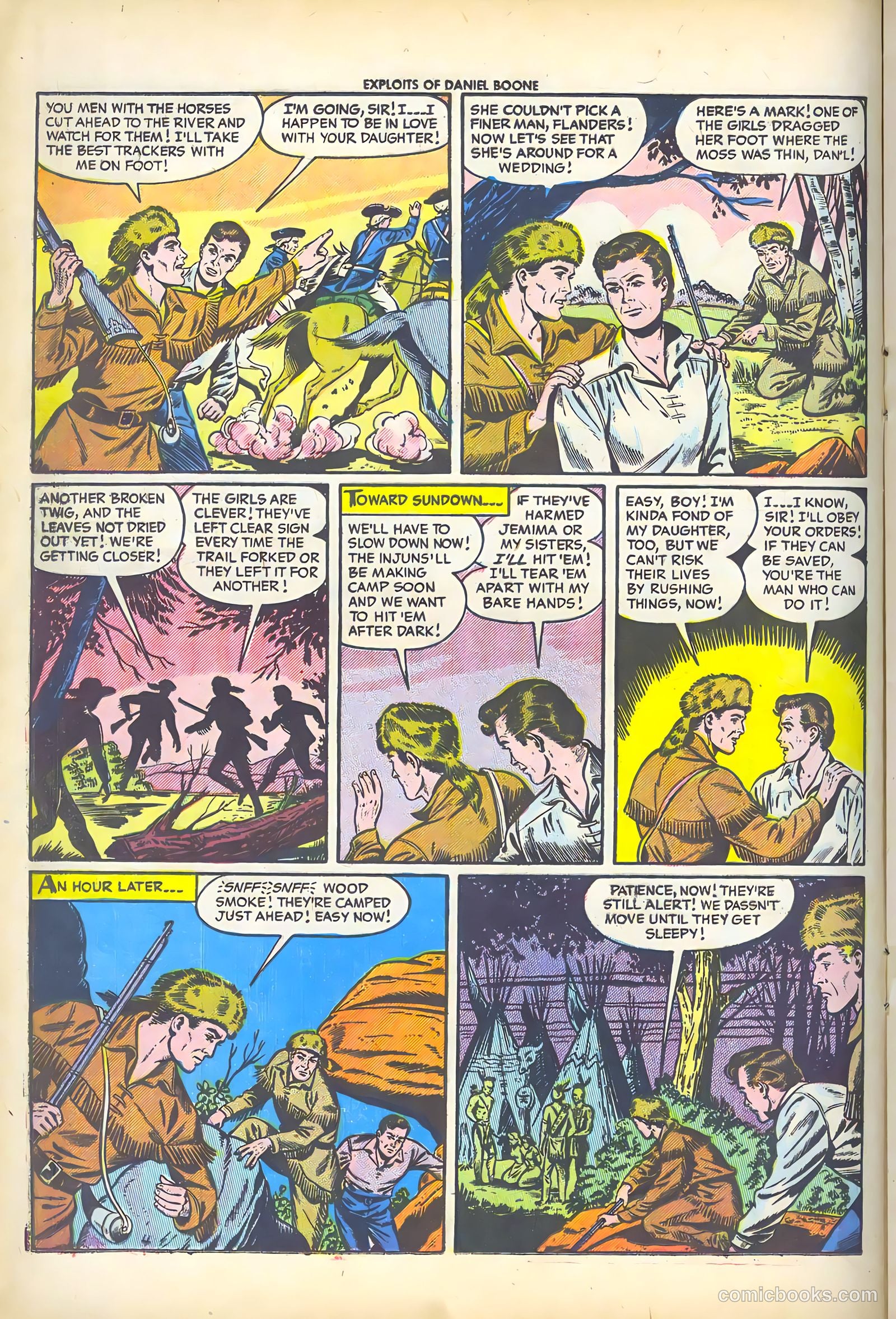 Exploits of Daniel Boone #3 — page 16 of 37