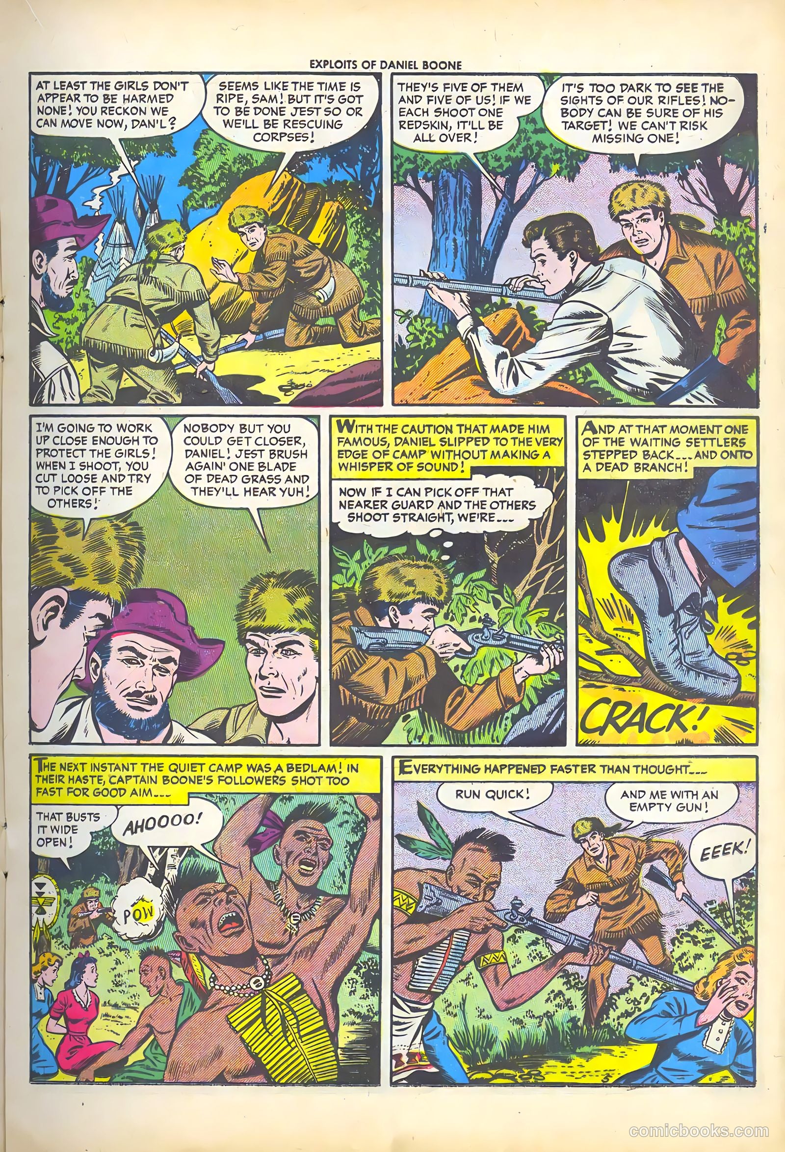 Exploits of Daniel Boone #3 — page 17 of 37