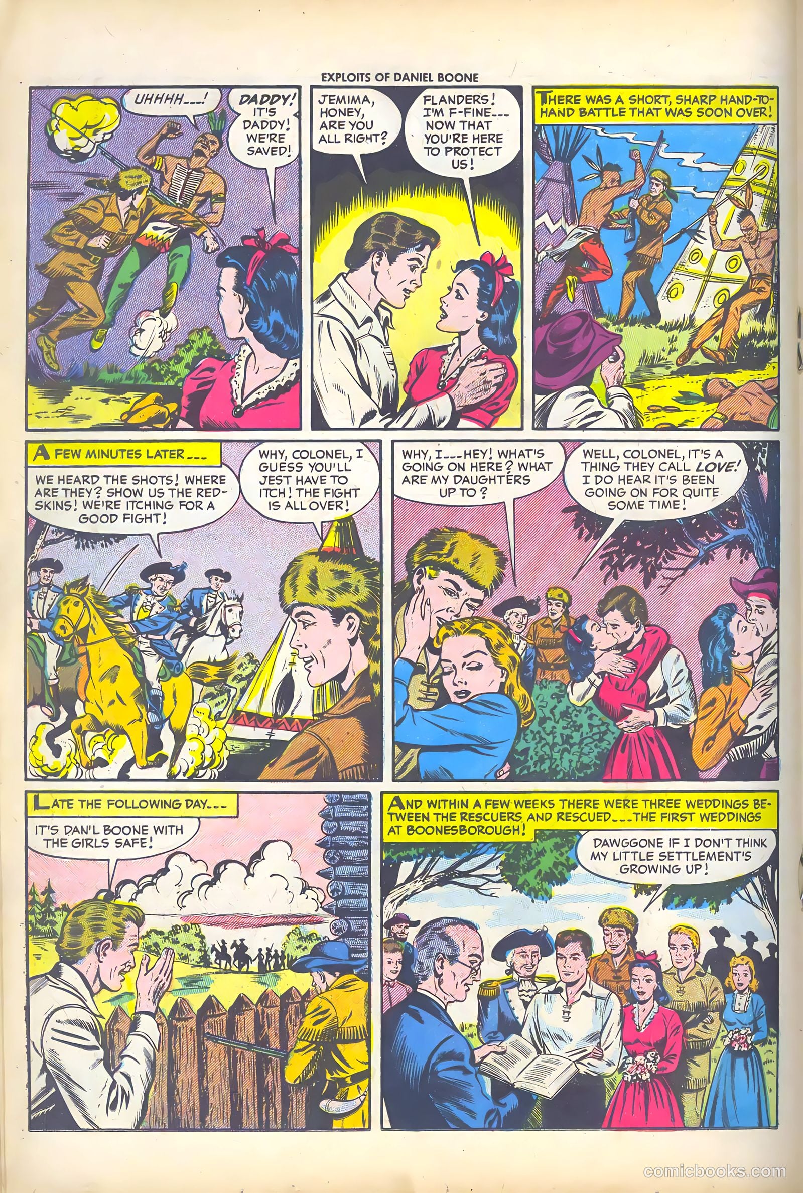 Exploits of Daniel Boone #3 — page 18 of 37