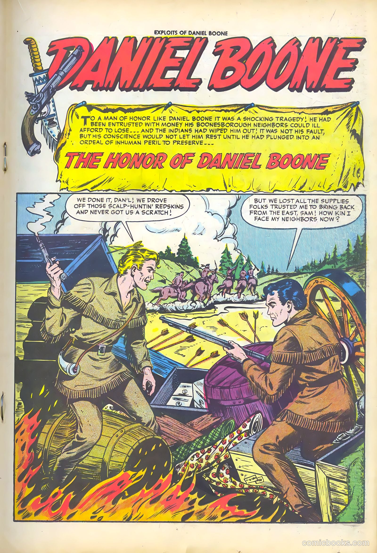 Exploits of Daniel Boone #3 — page 19 of 37