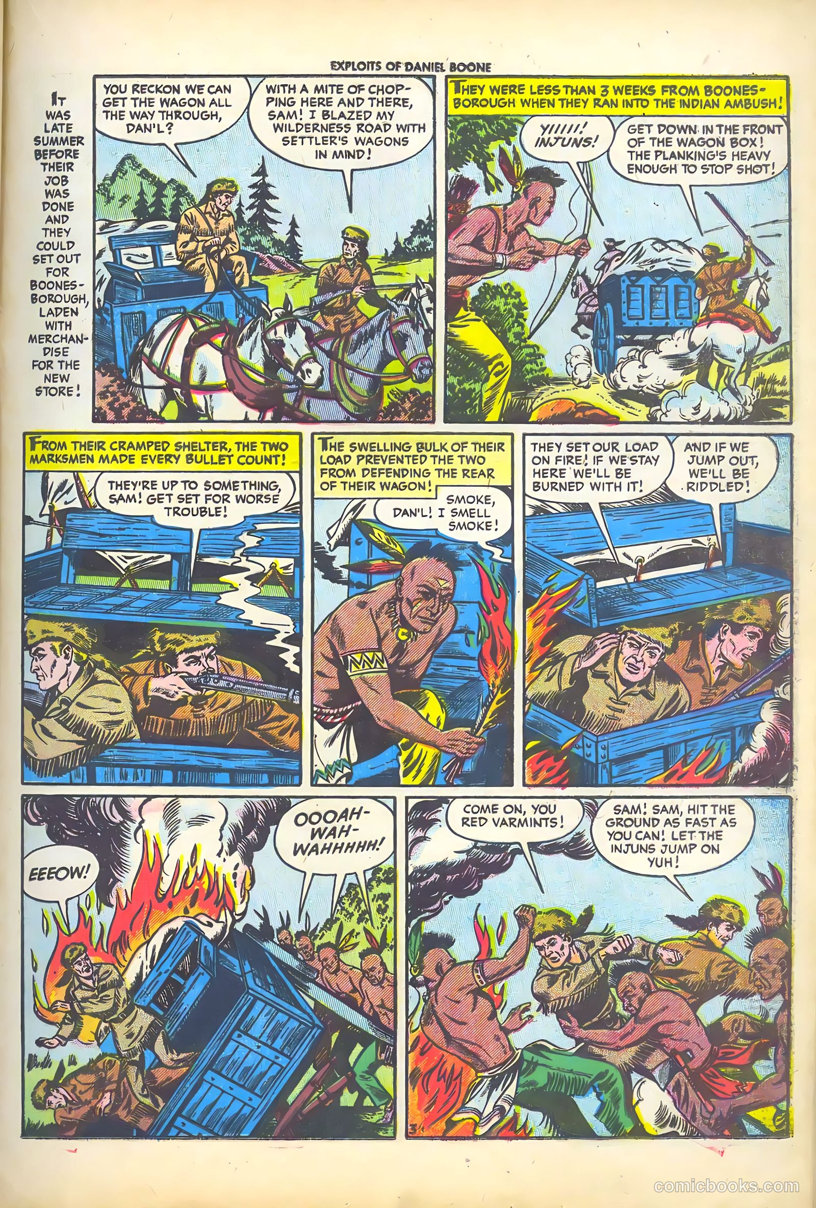 Exploits of Daniel Boone #3 — page 21 of 37