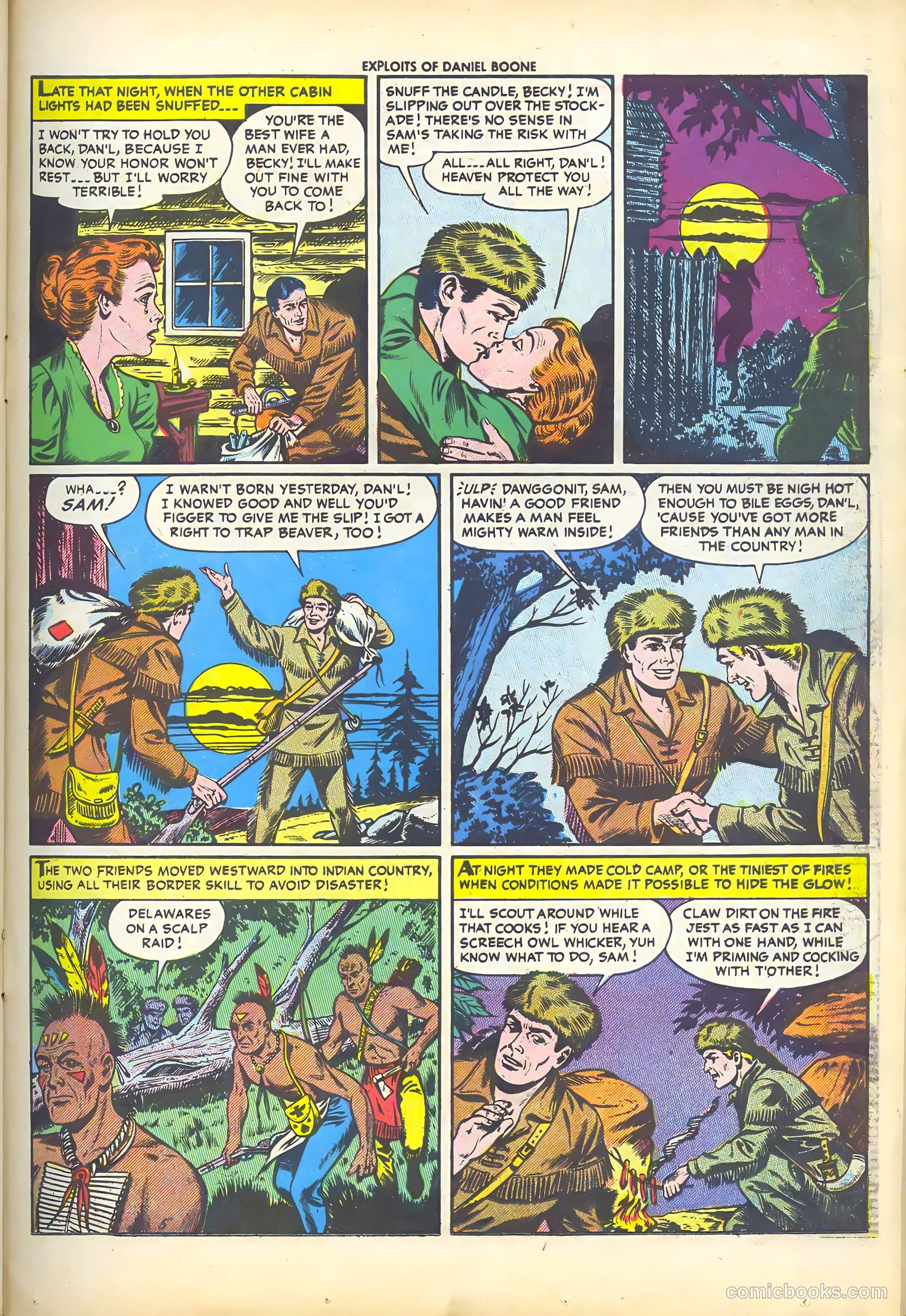 Exploits of Daniel Boone #3 — page 23 of 37
