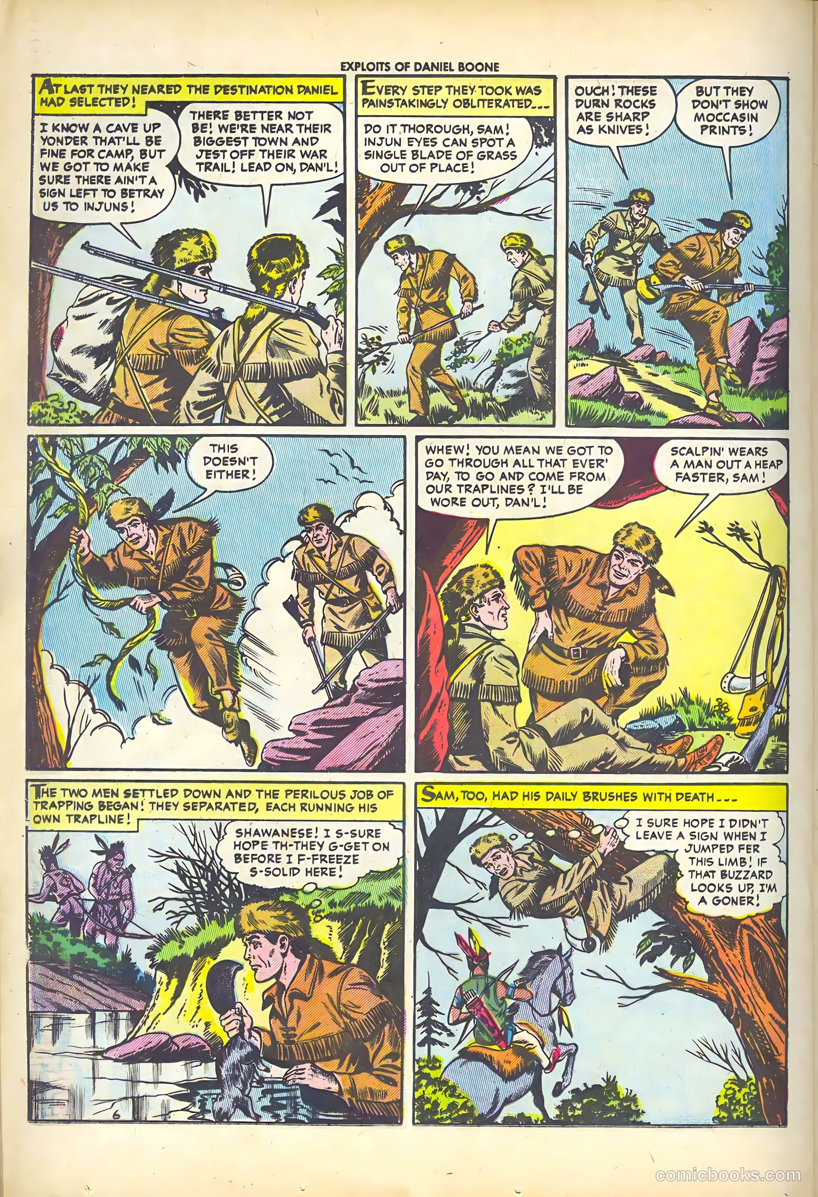 Exploits of Daniel Boone #3 — page 24 of 37