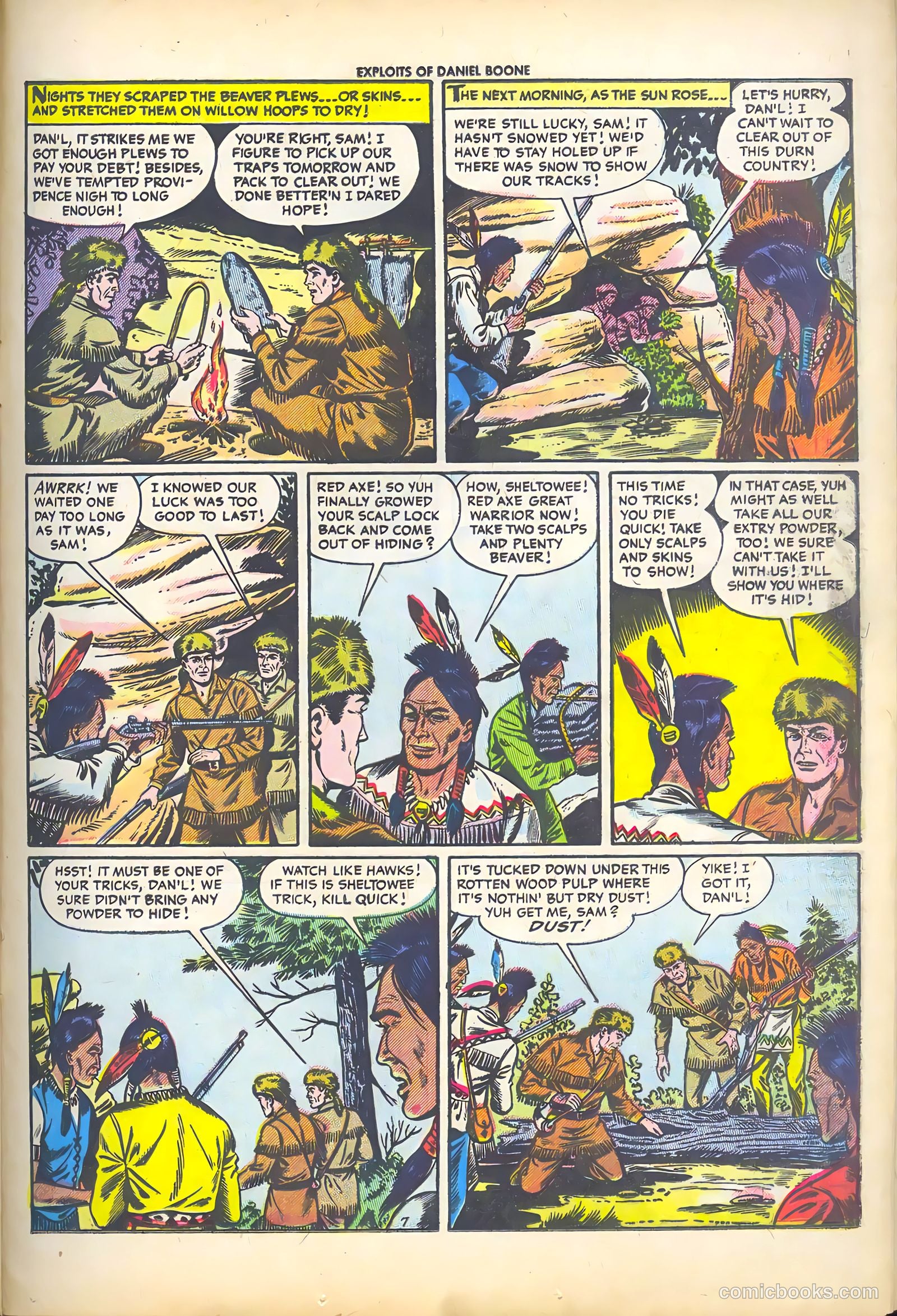Exploits of Daniel Boone #3 — page 25 of 37