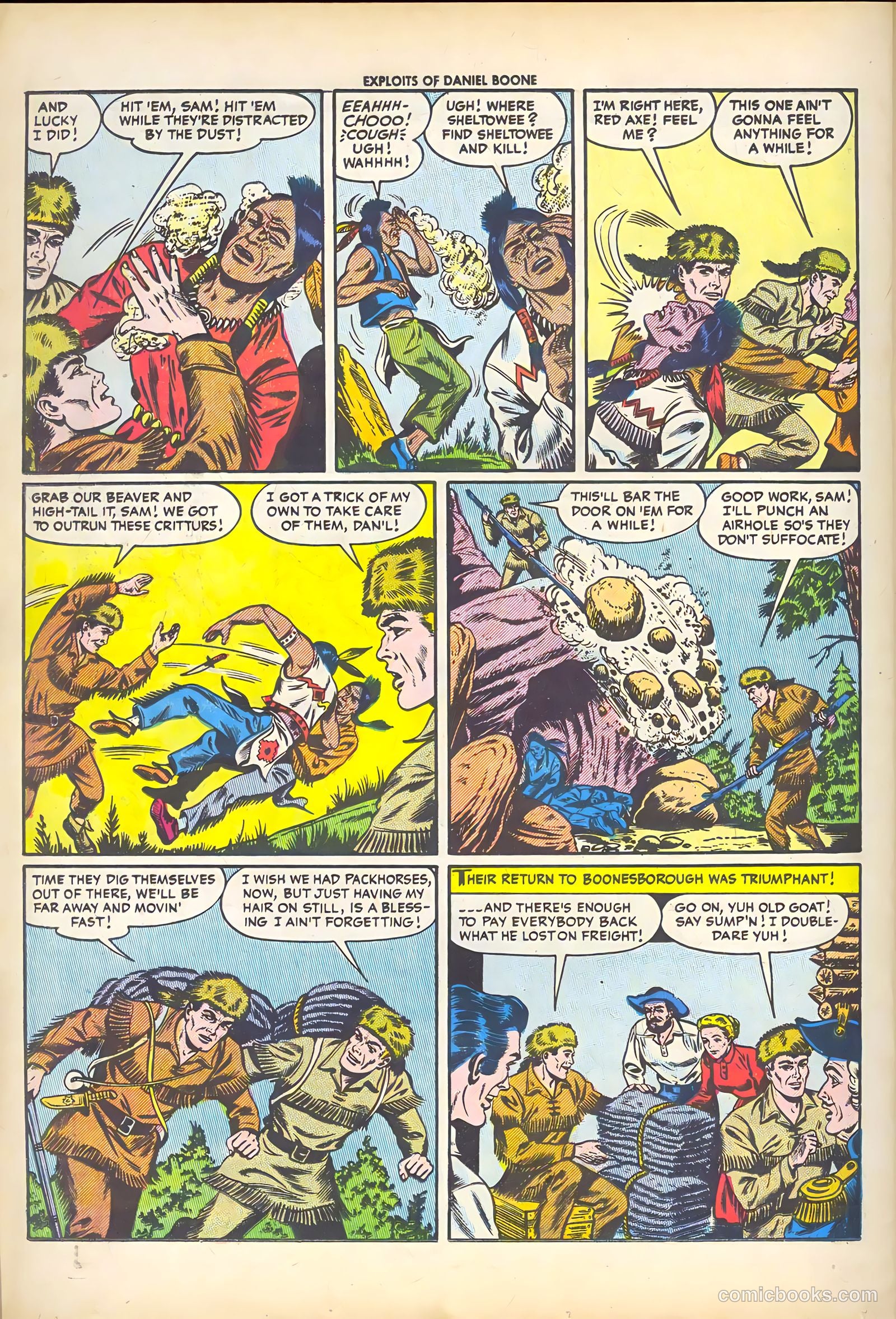 Exploits of Daniel Boone #3 — page 26 of 37
