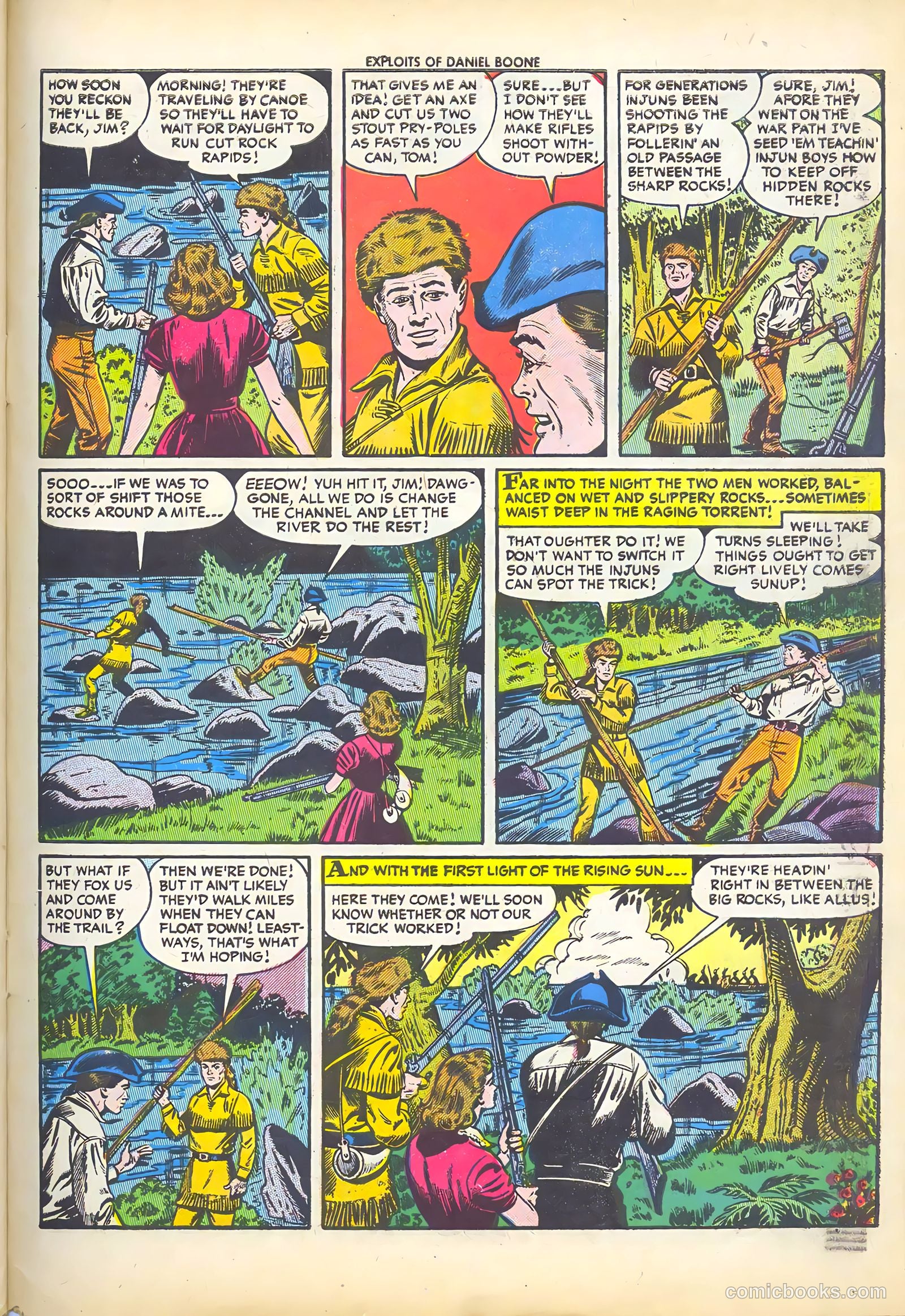Exploits of Daniel Boone #3 — page 31 of 37
