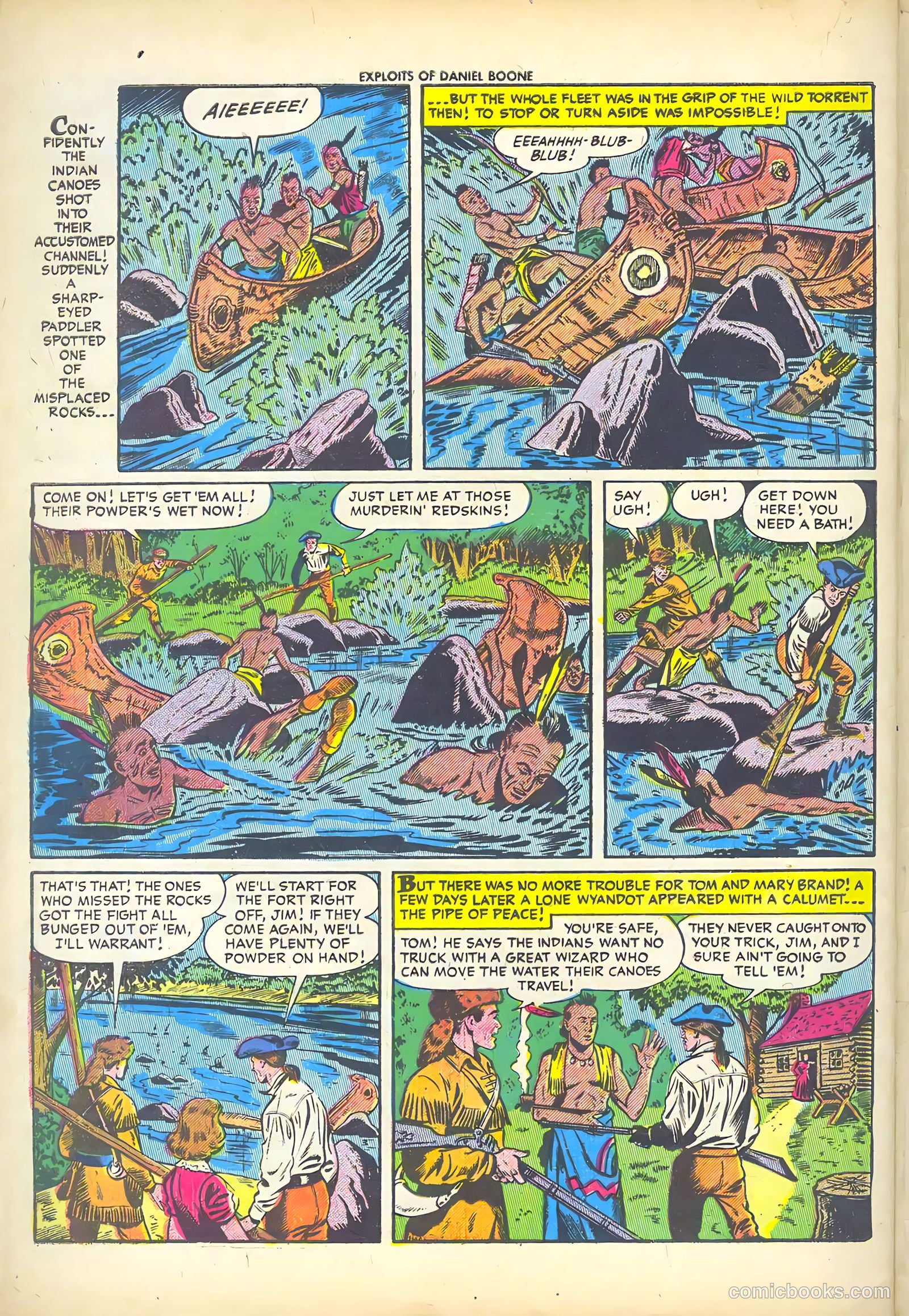 Exploits of Daniel Boone #3 — page 32 of 37
