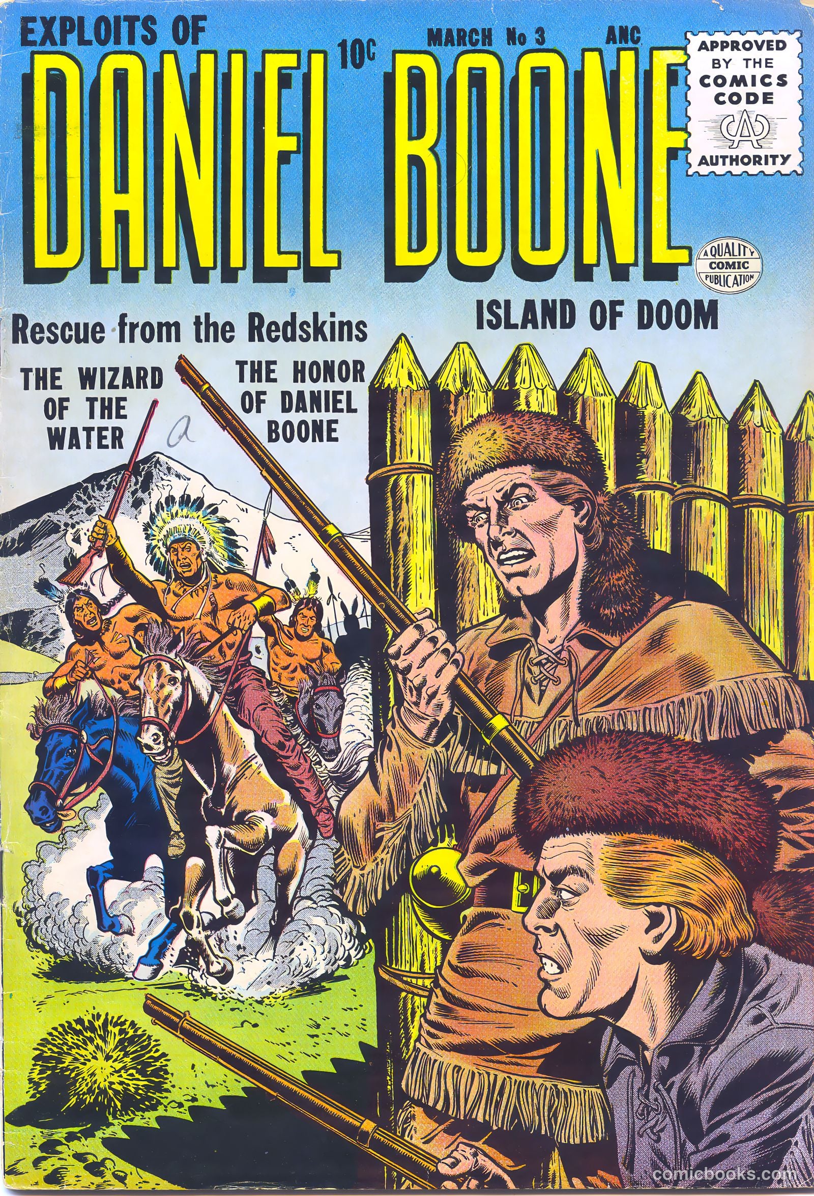 Exploits of Daniel Boone #3 — page 37 of 37