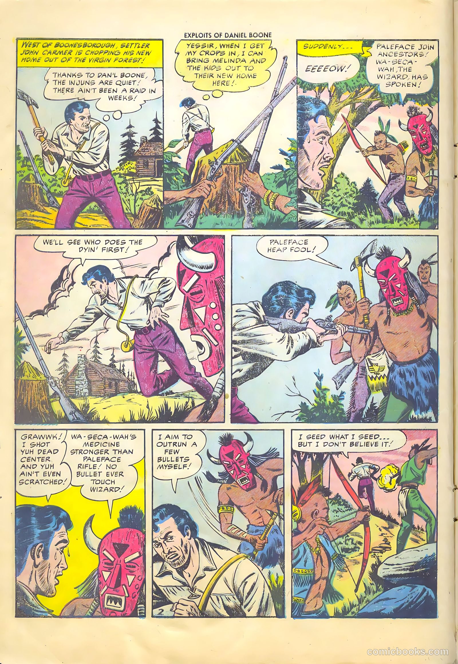 Exploits of Daniel Boone #4 — page 4 of 37