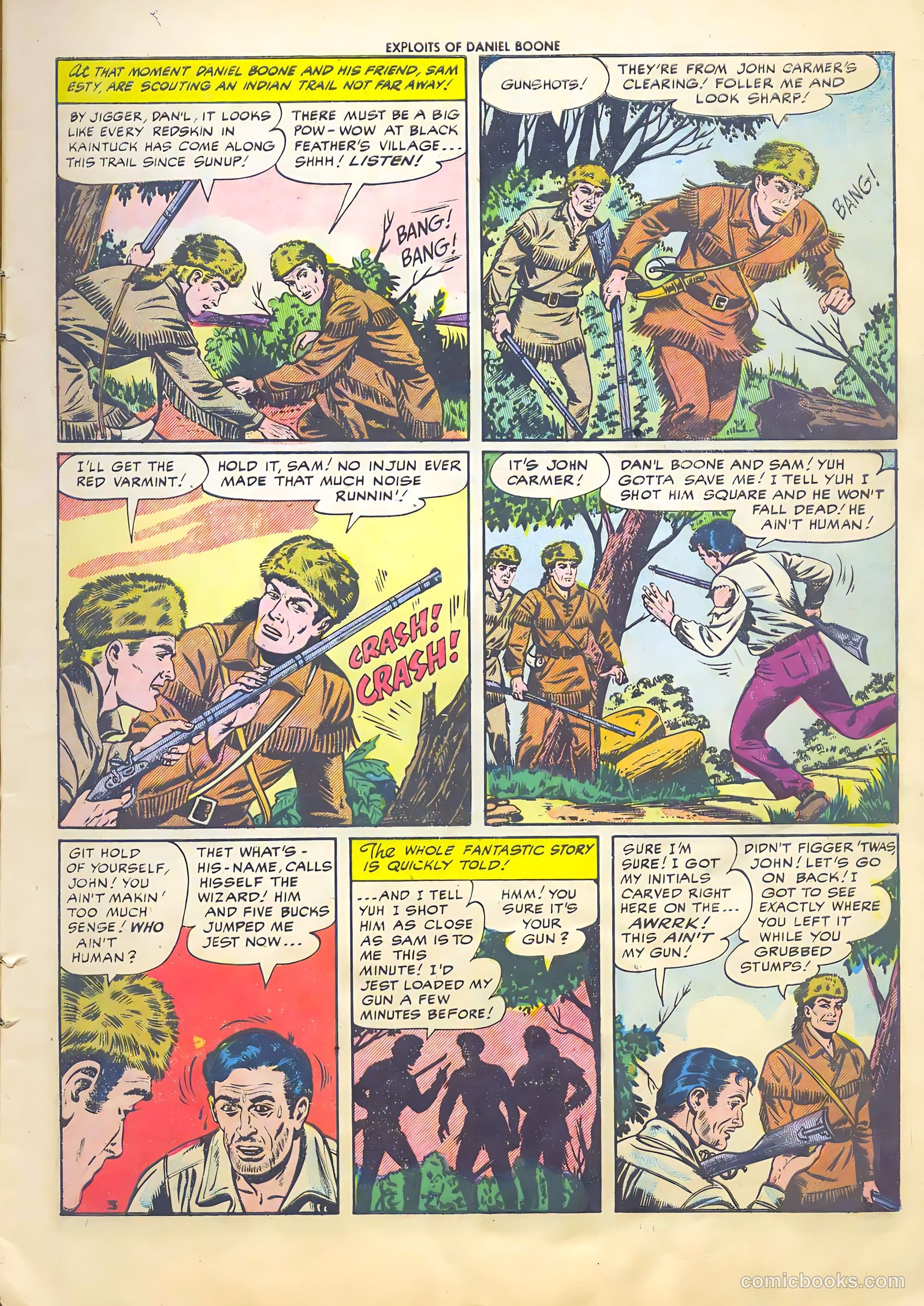 Exploits of Daniel Boone #4 — page 5 of 37