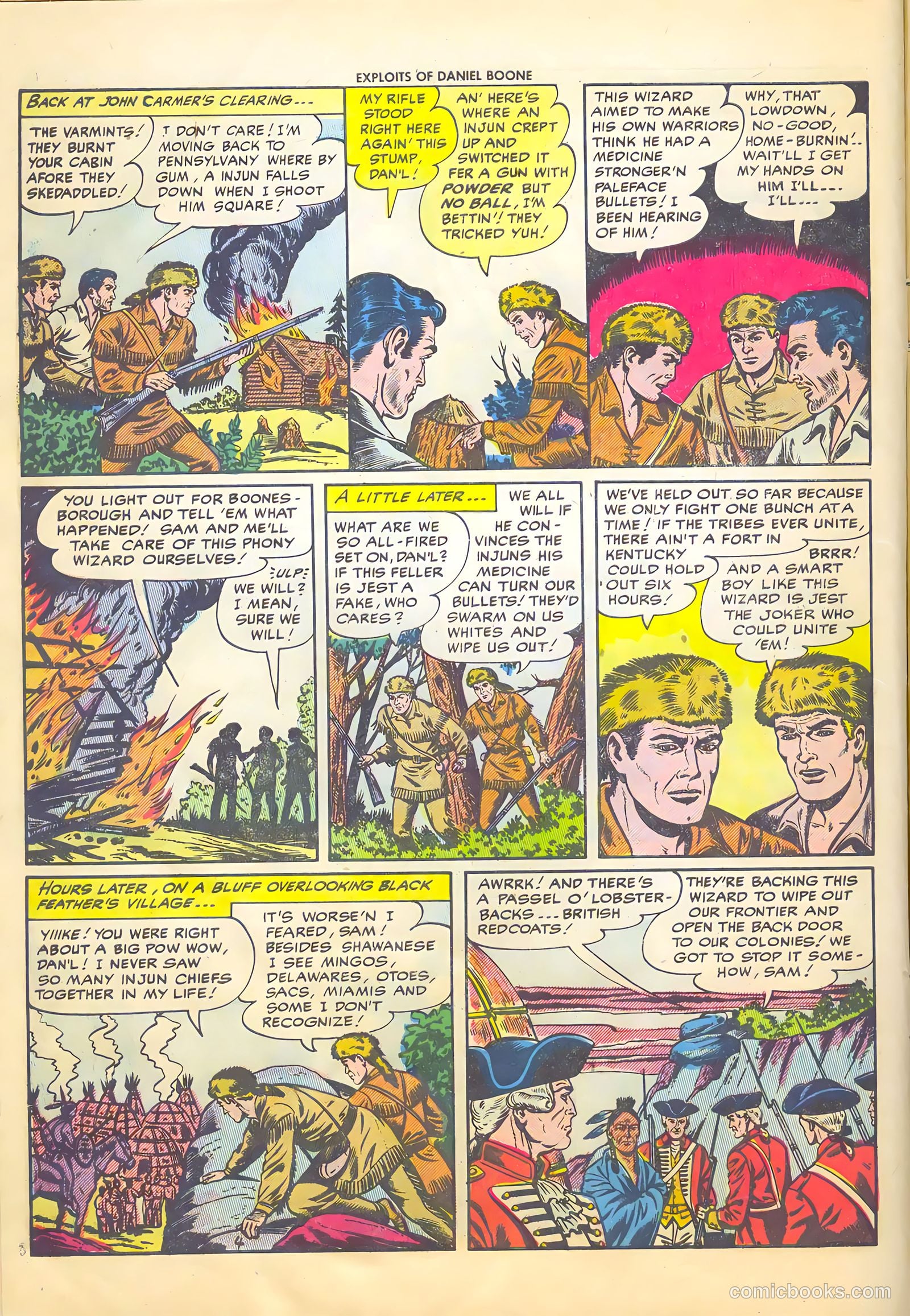 Exploits of Daniel Boone #4 — page 6 of 37