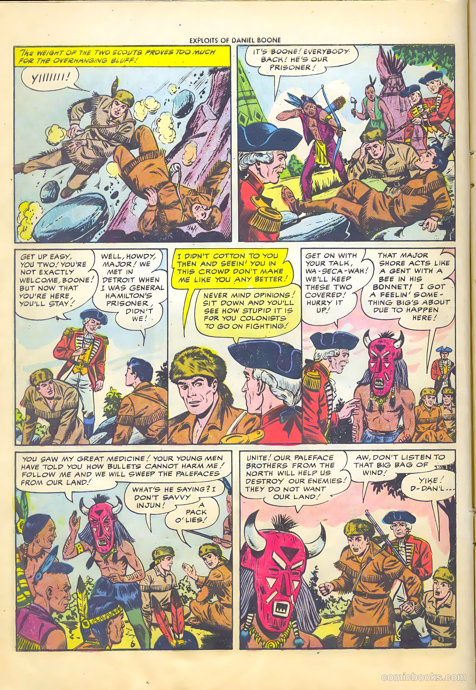 Exploits of Daniel Boone #4 — page 8 of 37