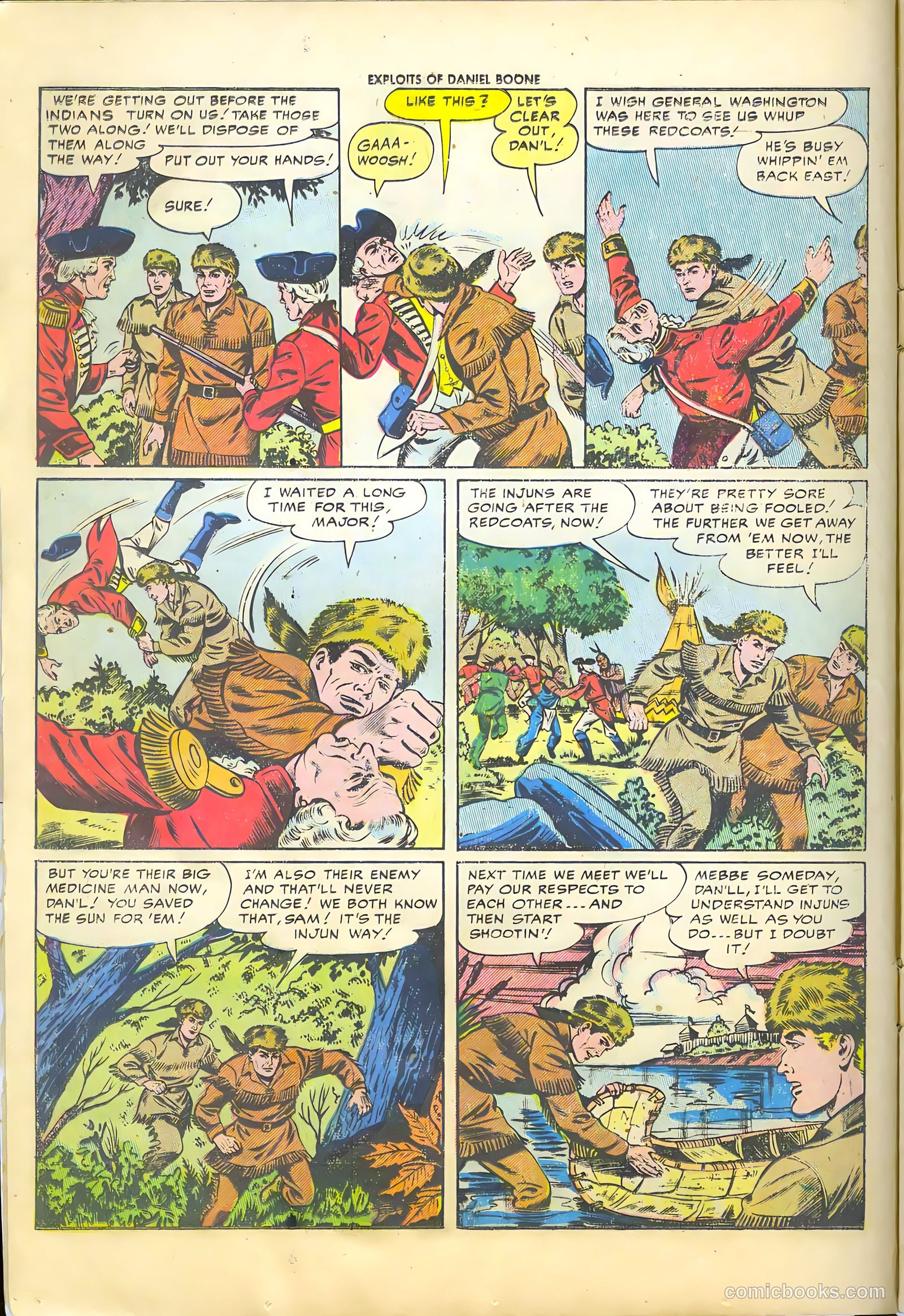 Exploits of Daniel Boone #4 — page 12 of 37