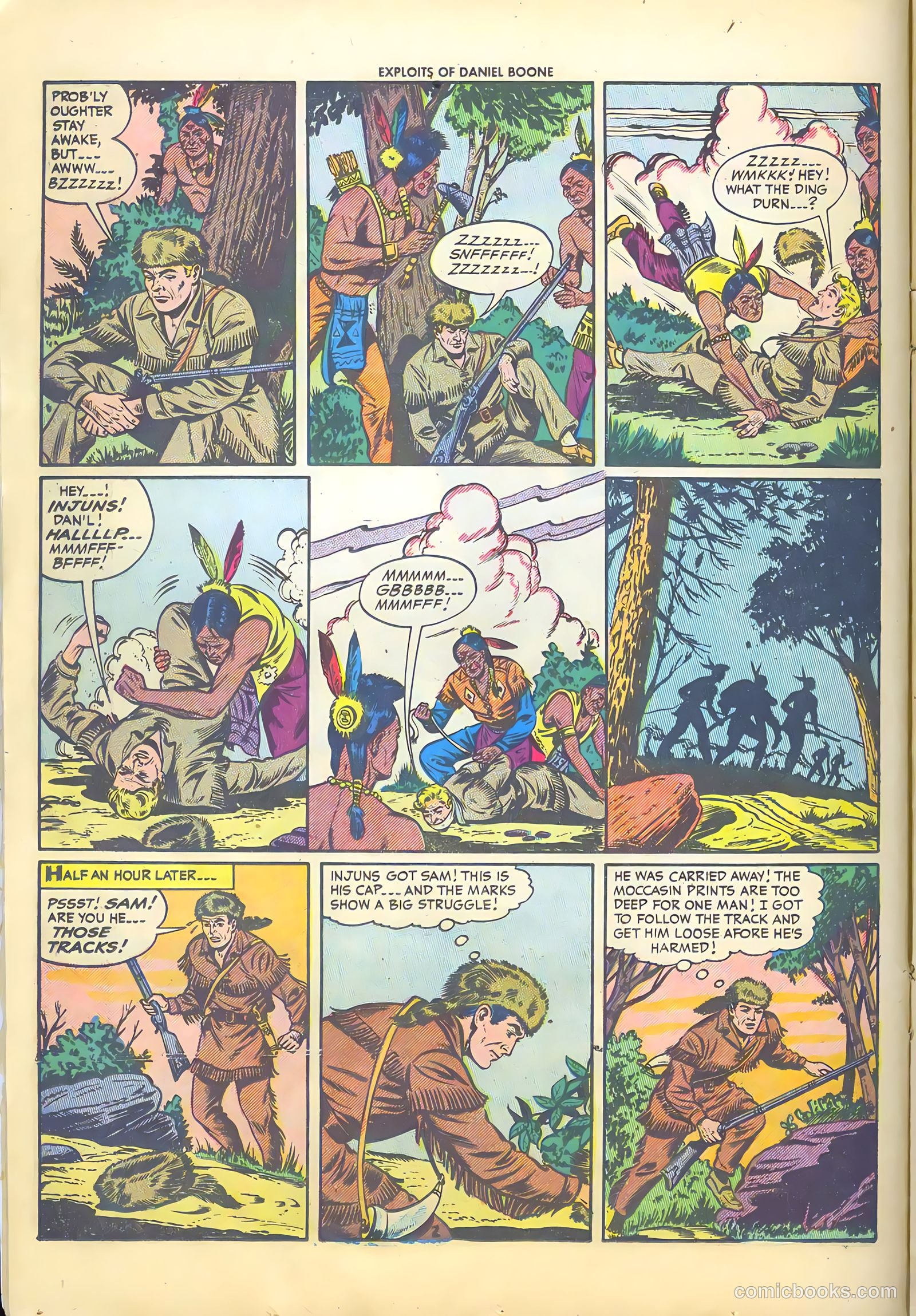 Exploits of Daniel Boone #4 — page 14 of 37