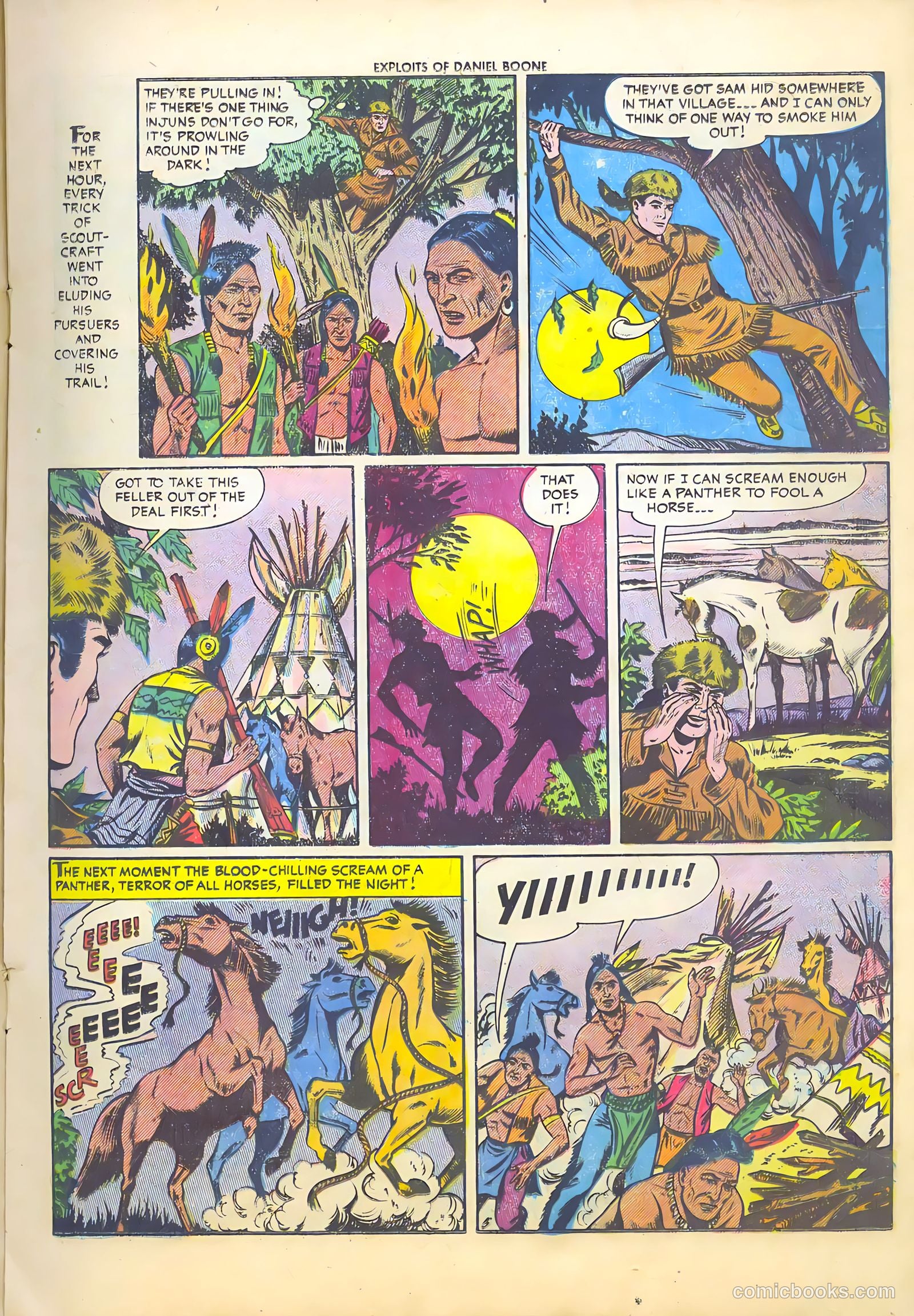 Exploits of Daniel Boone #4 — page 17 of 37