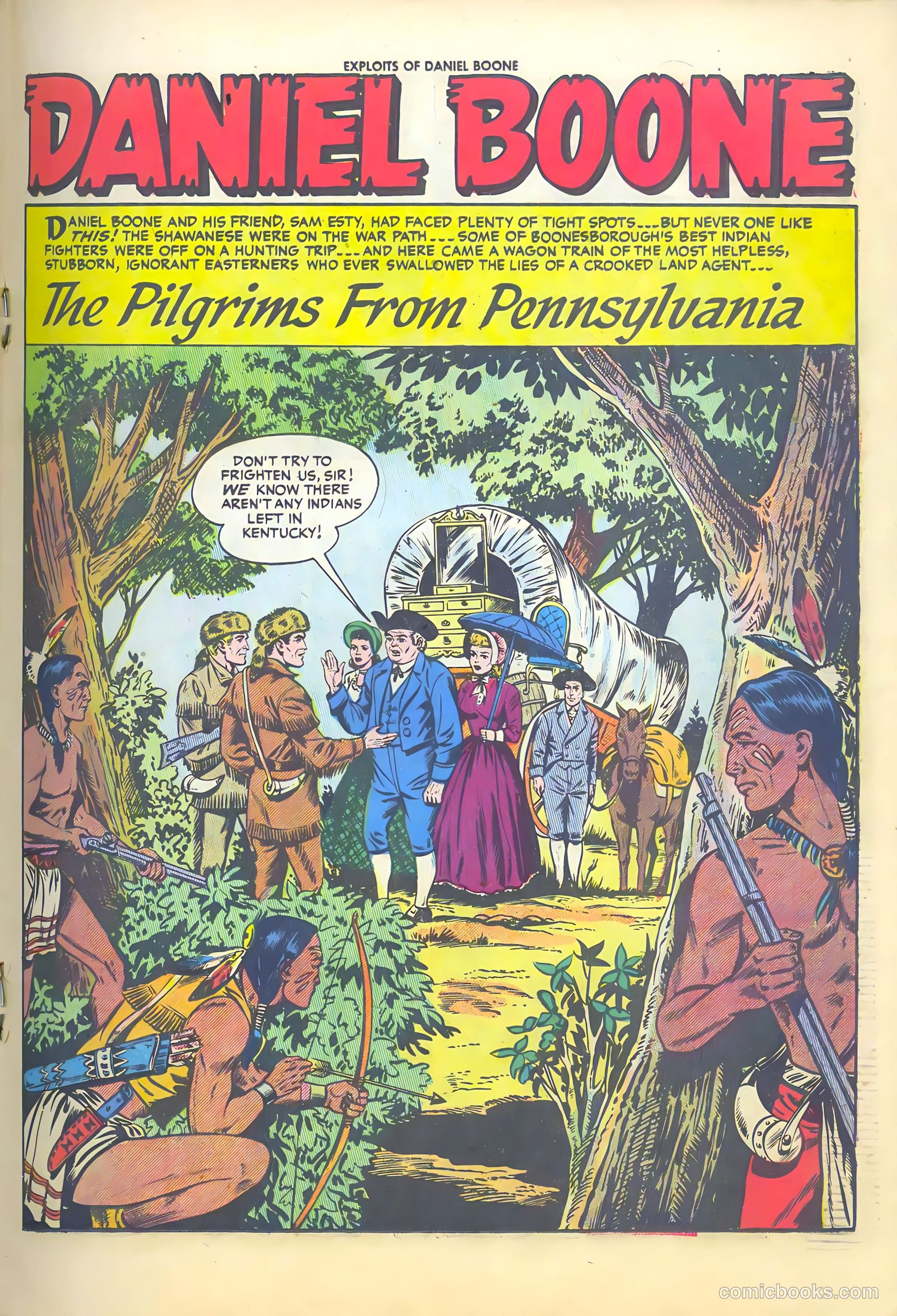 Exploits of Daniel Boone #4 — page 19 of 37