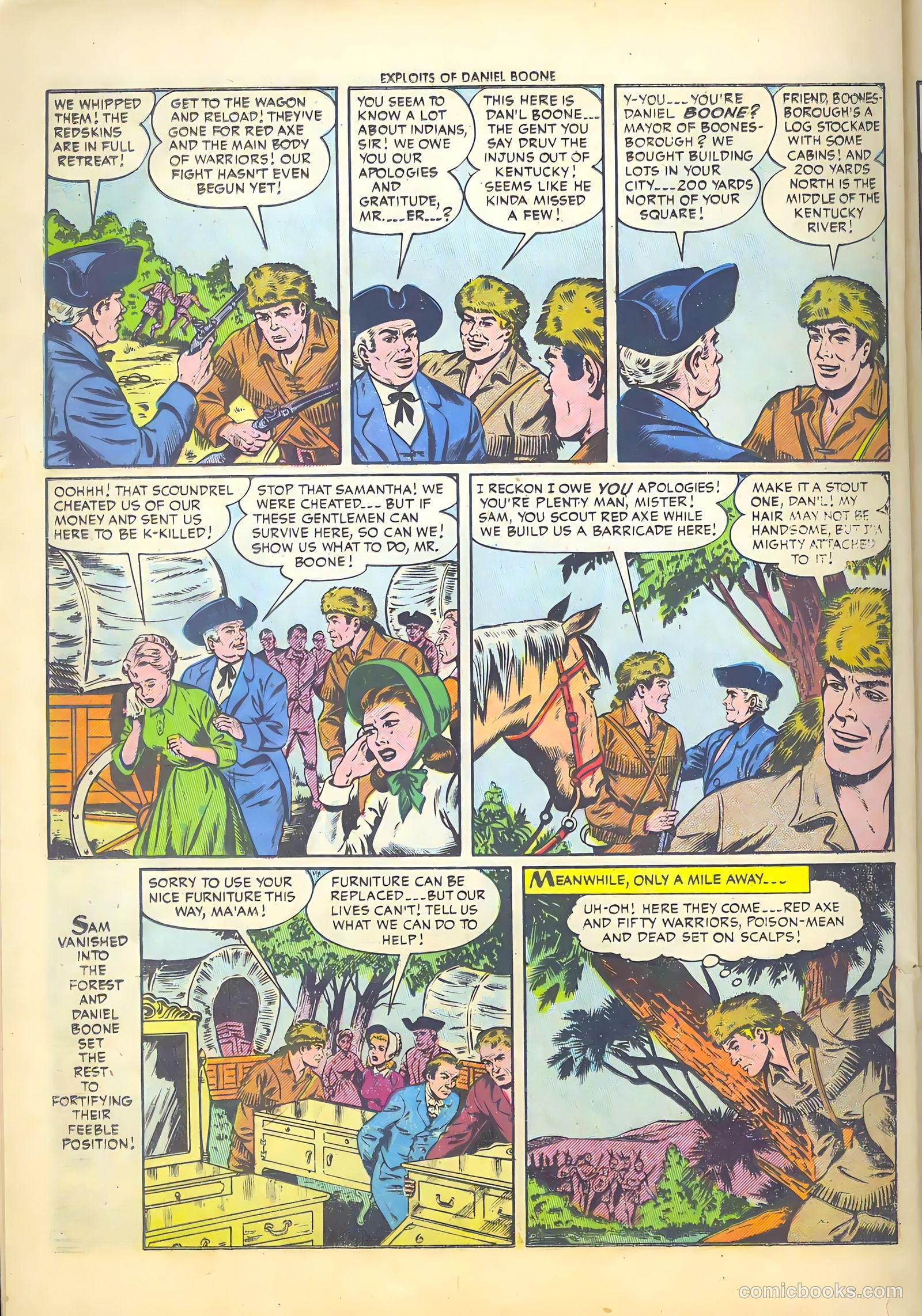 Exploits of Daniel Boone #4 — page 24 of 37