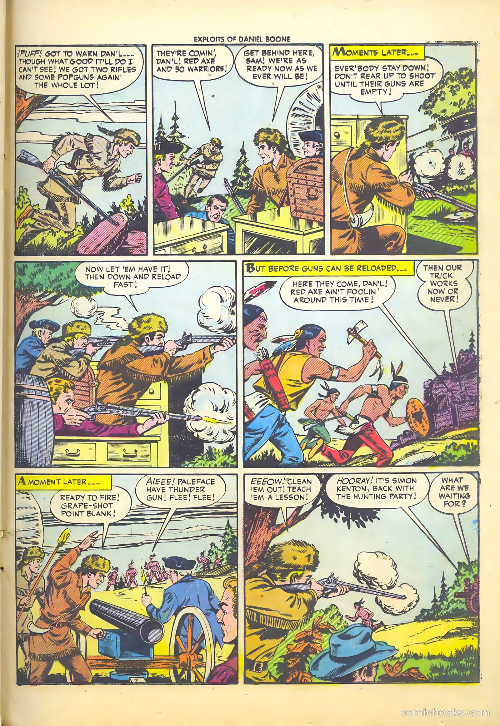 Exploits of Daniel Boone #4 — page 25 of 37
