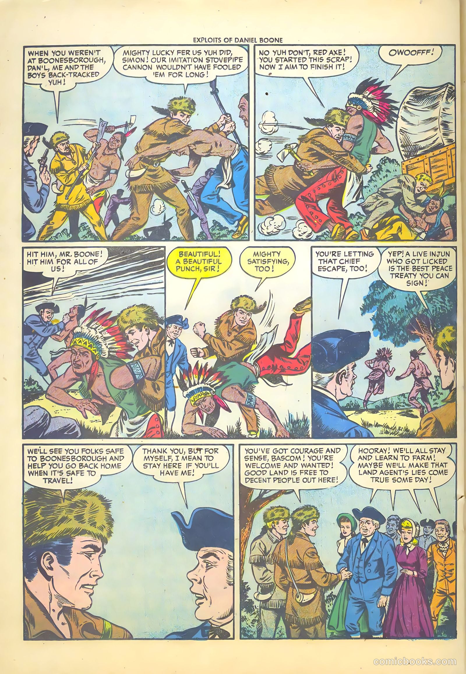 Exploits of Daniel Boone #4 — page 26 of 37
