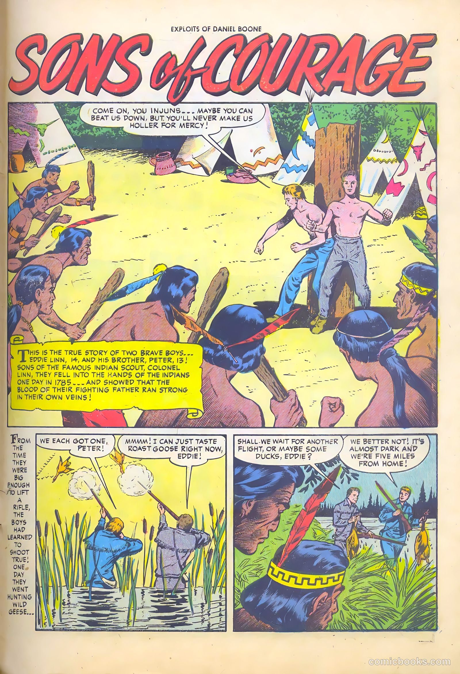 Exploits of Daniel Boone #4 — page 29 of 37