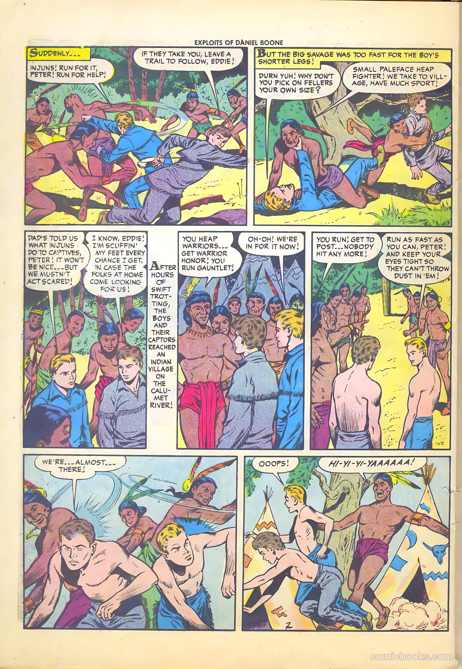 Exploits of Daniel Boone #4 — page 30 of 37