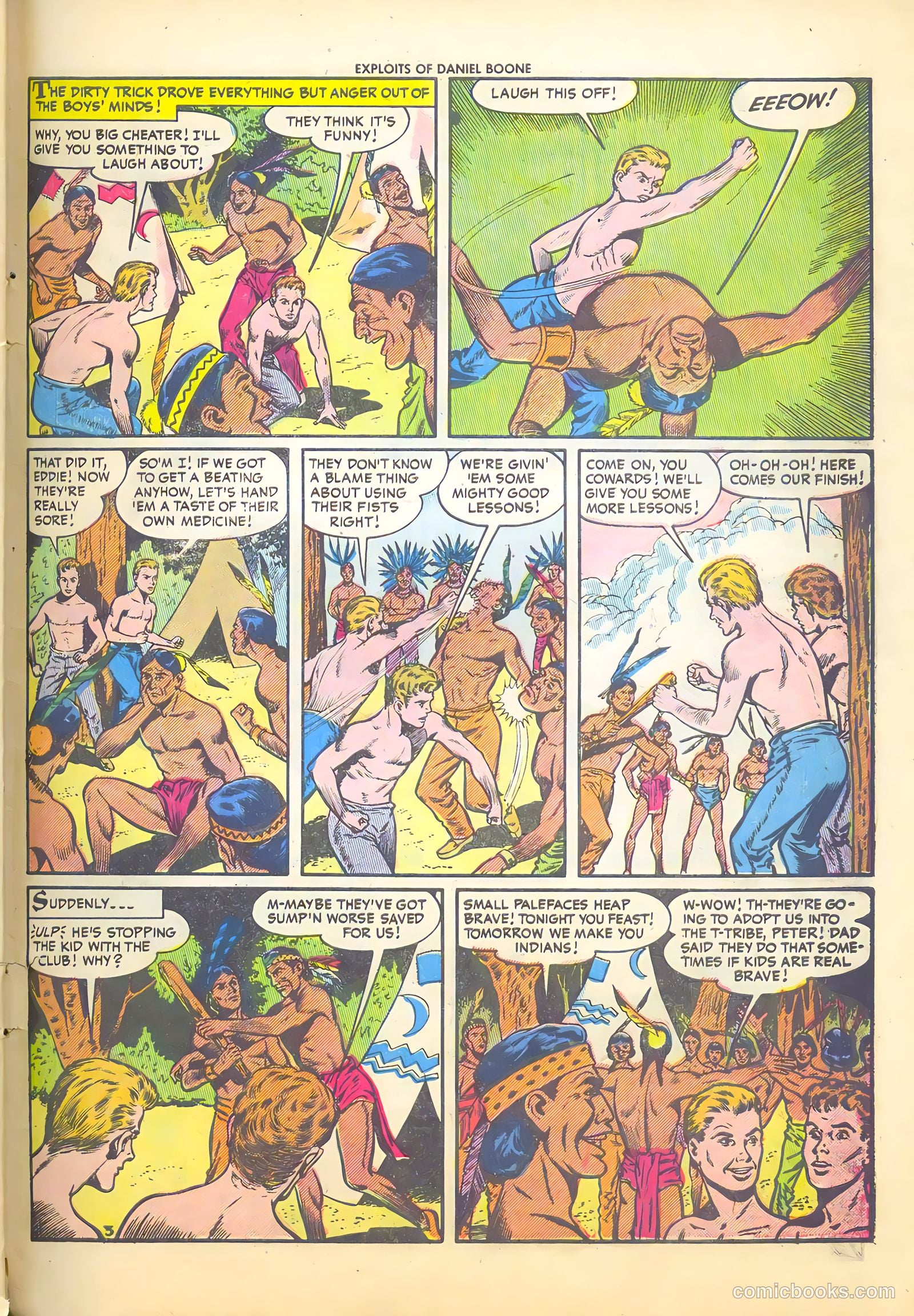 Exploits of Daniel Boone #4 — page 31 of 37