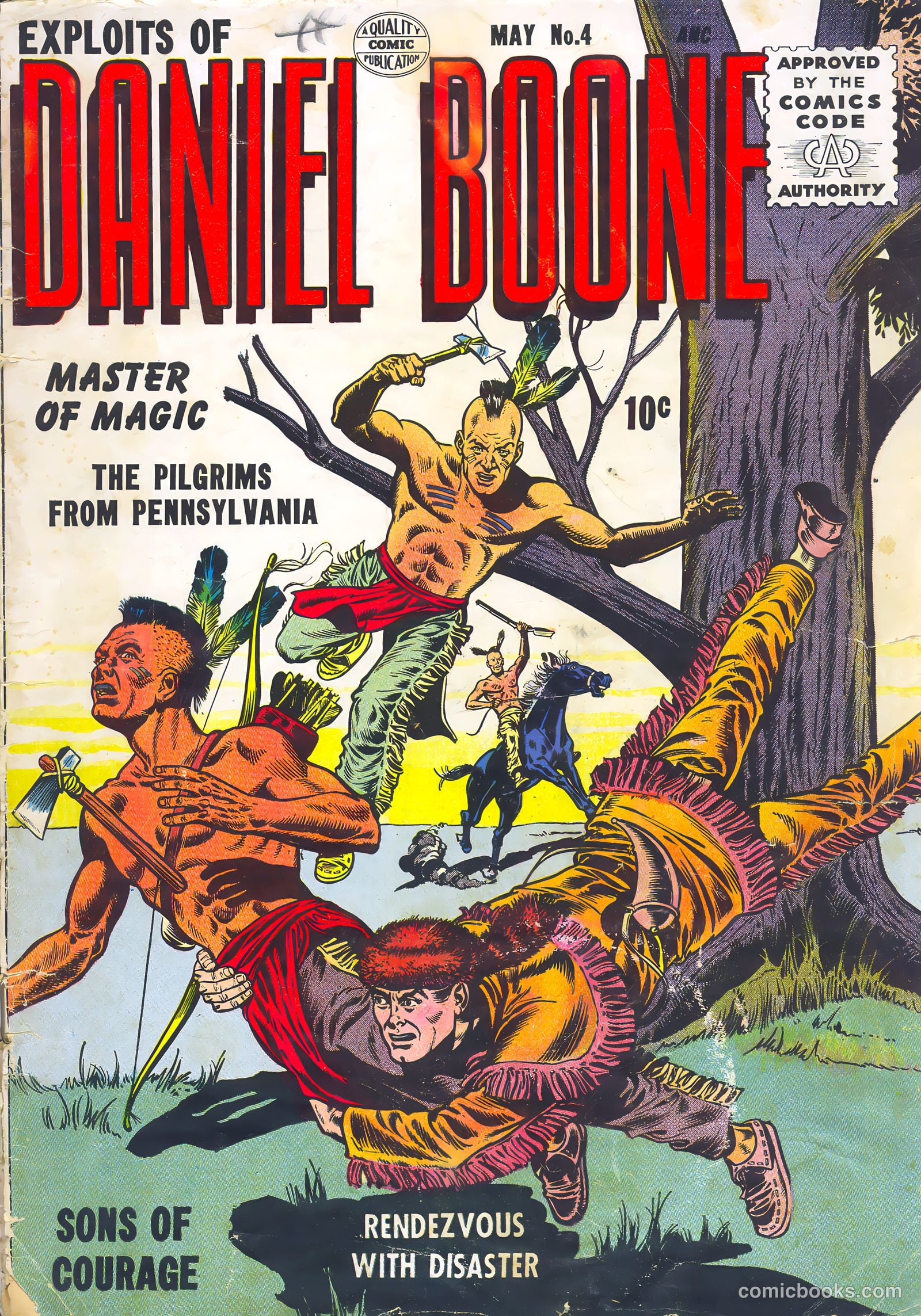 Exploits of Daniel Boone #4 — page 37 of 37