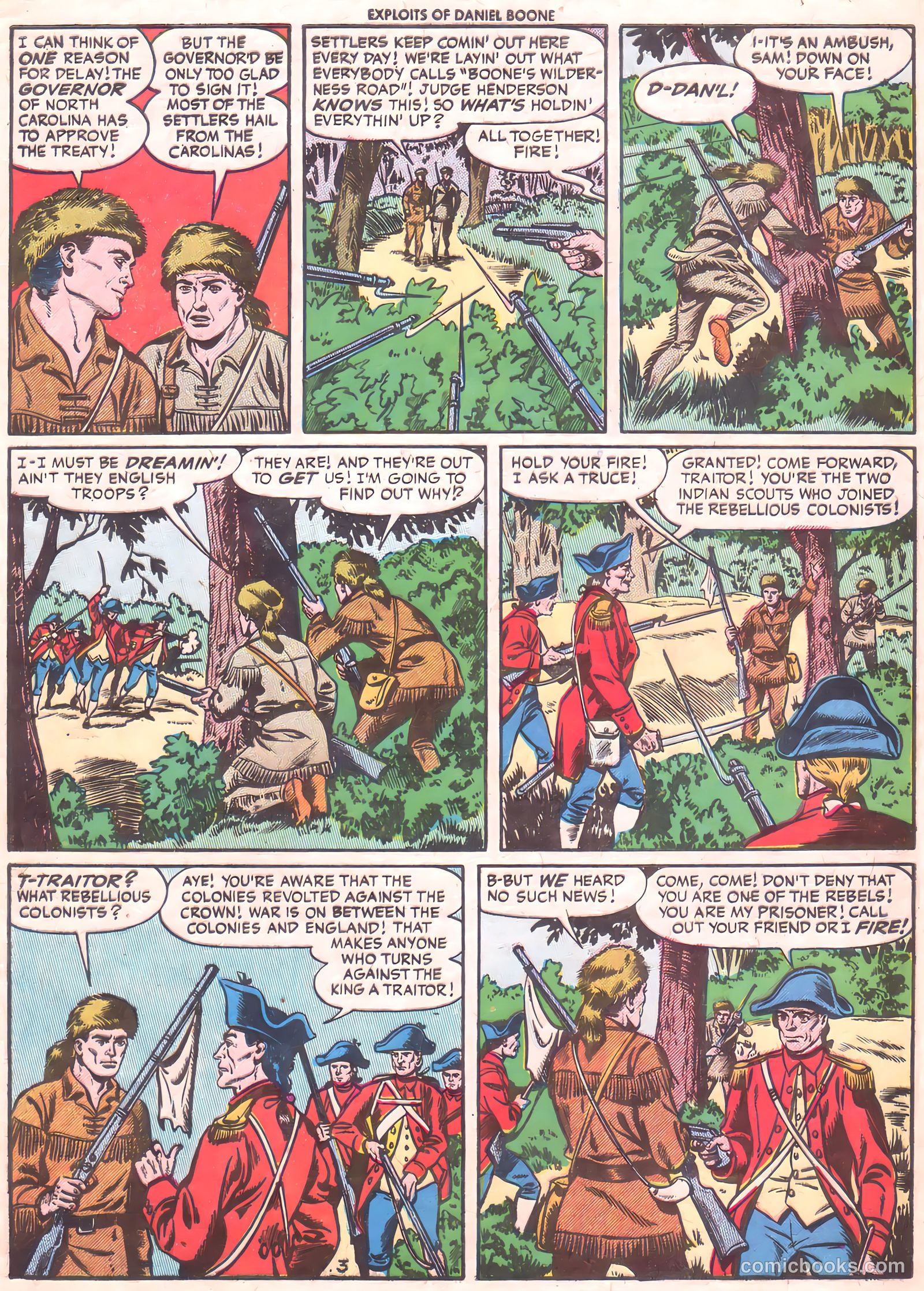 Exploits of Daniel Boone #5 — page 5 of 36
