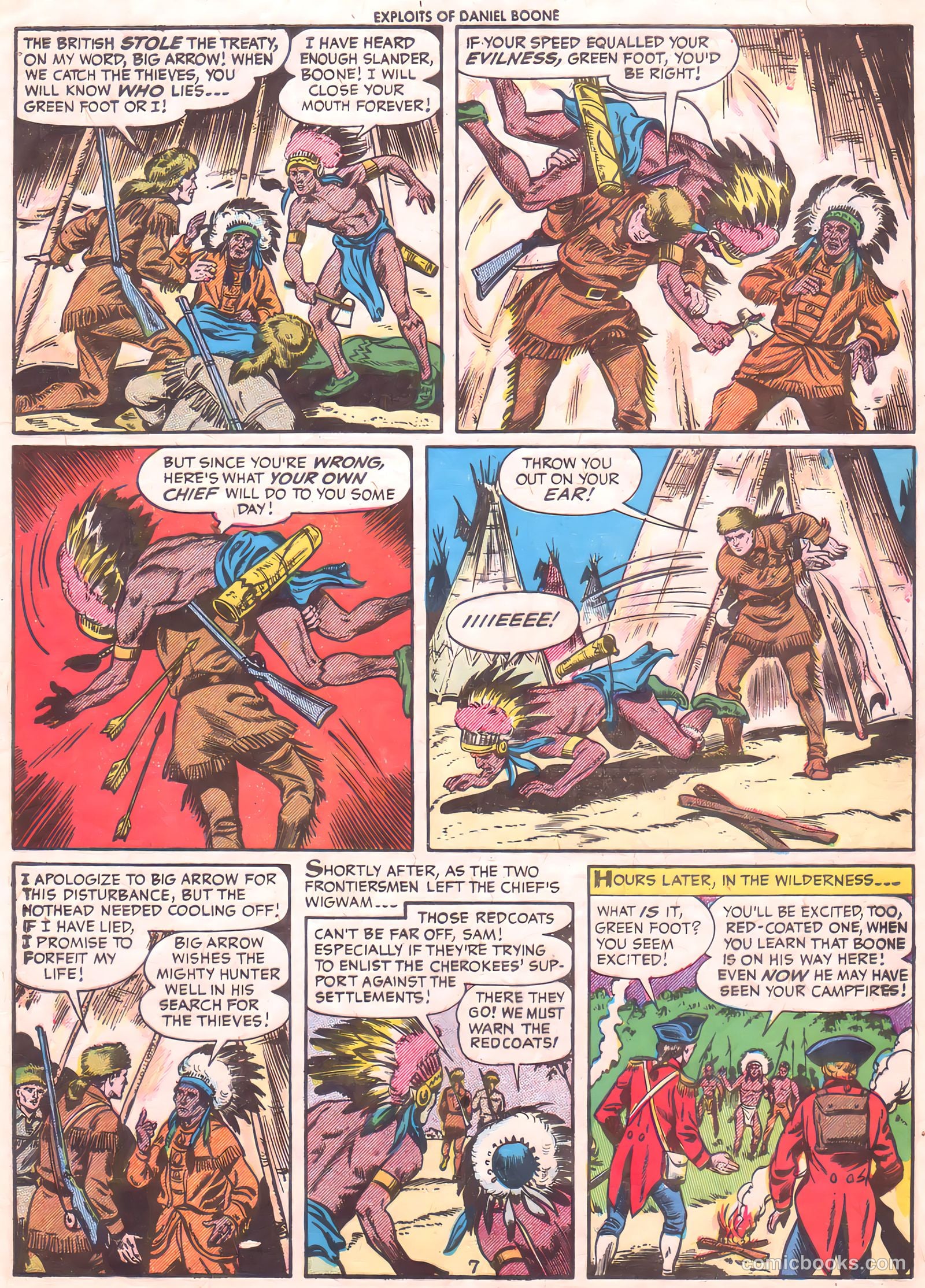 Exploits of Daniel Boone #5 — page 9 of 36