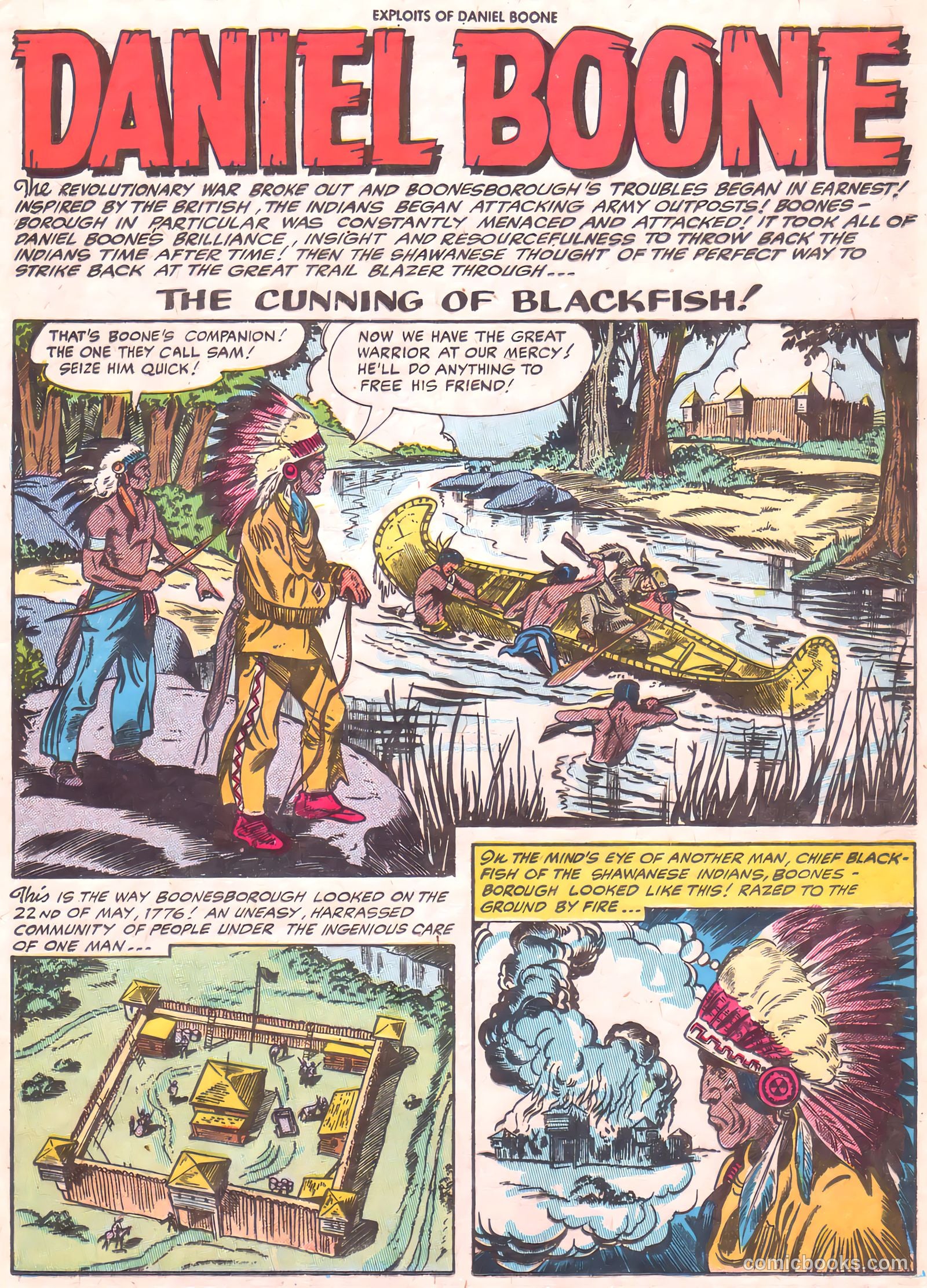 Exploits of Daniel Boone #5 — page 13 of 36