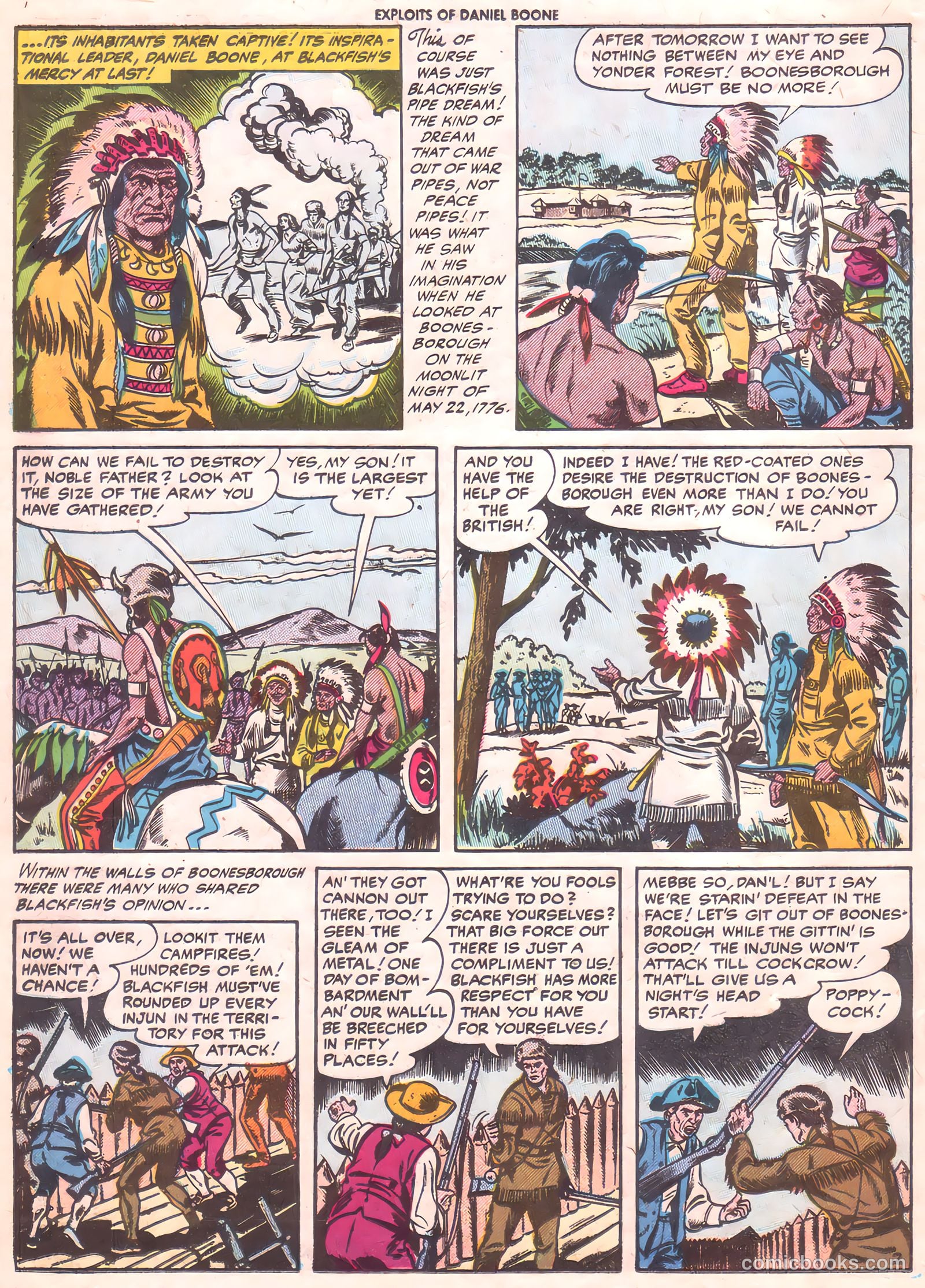 Exploits of Daniel Boone #5 — page 14 of 36