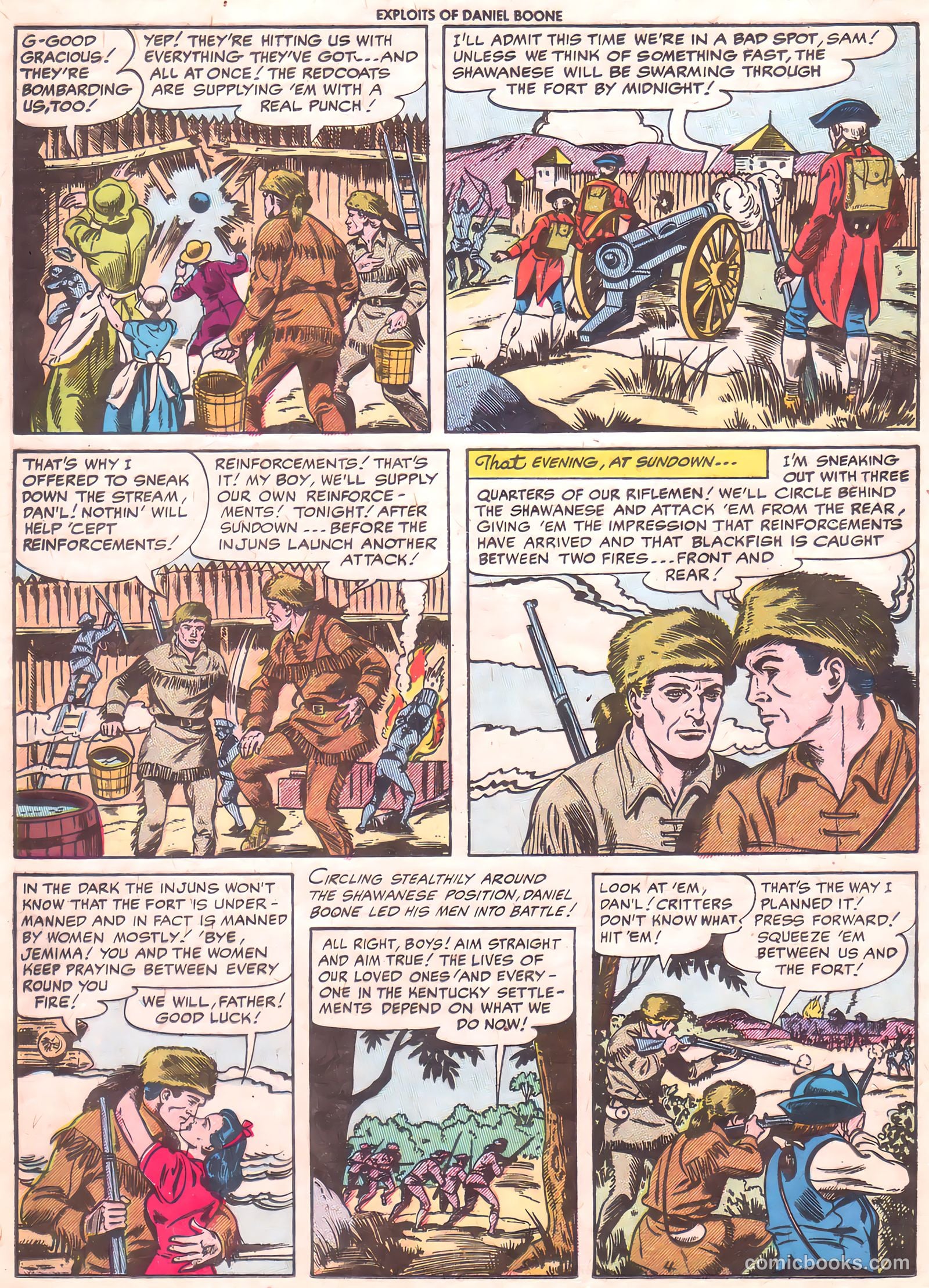 Exploits of Daniel Boone #5 — page 16 of 36
