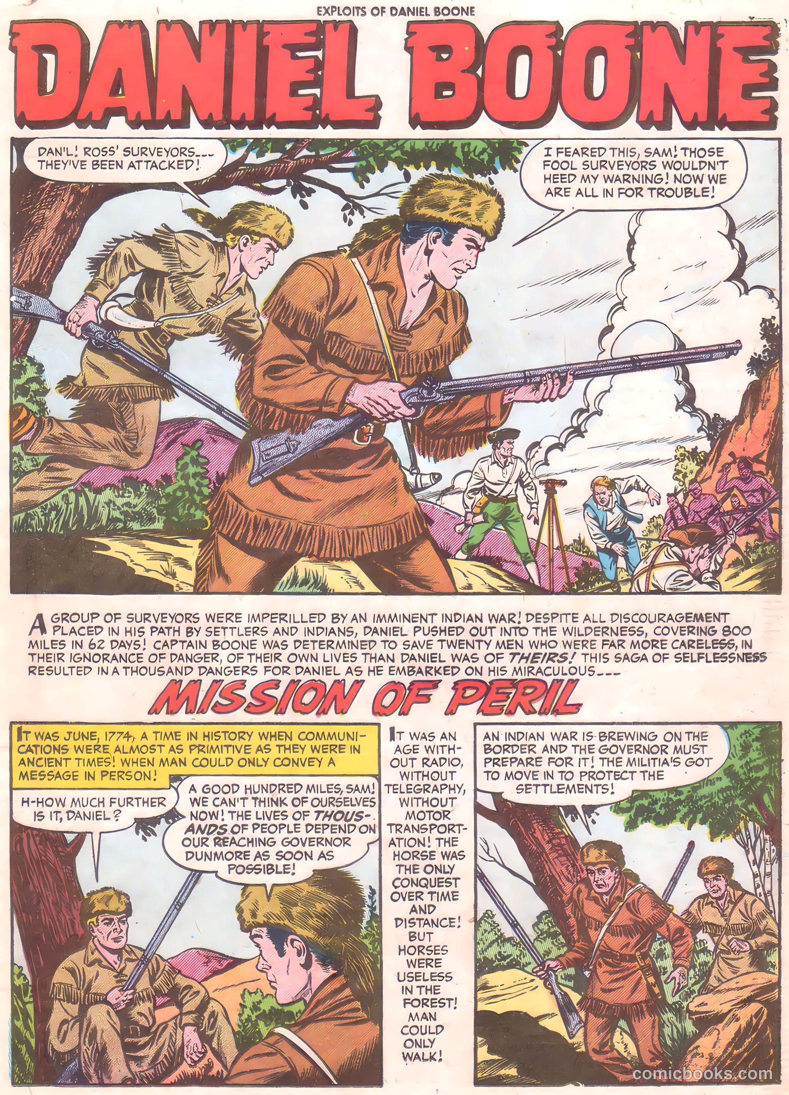 Exploits of Daniel Boone #5 — page 19 of 36