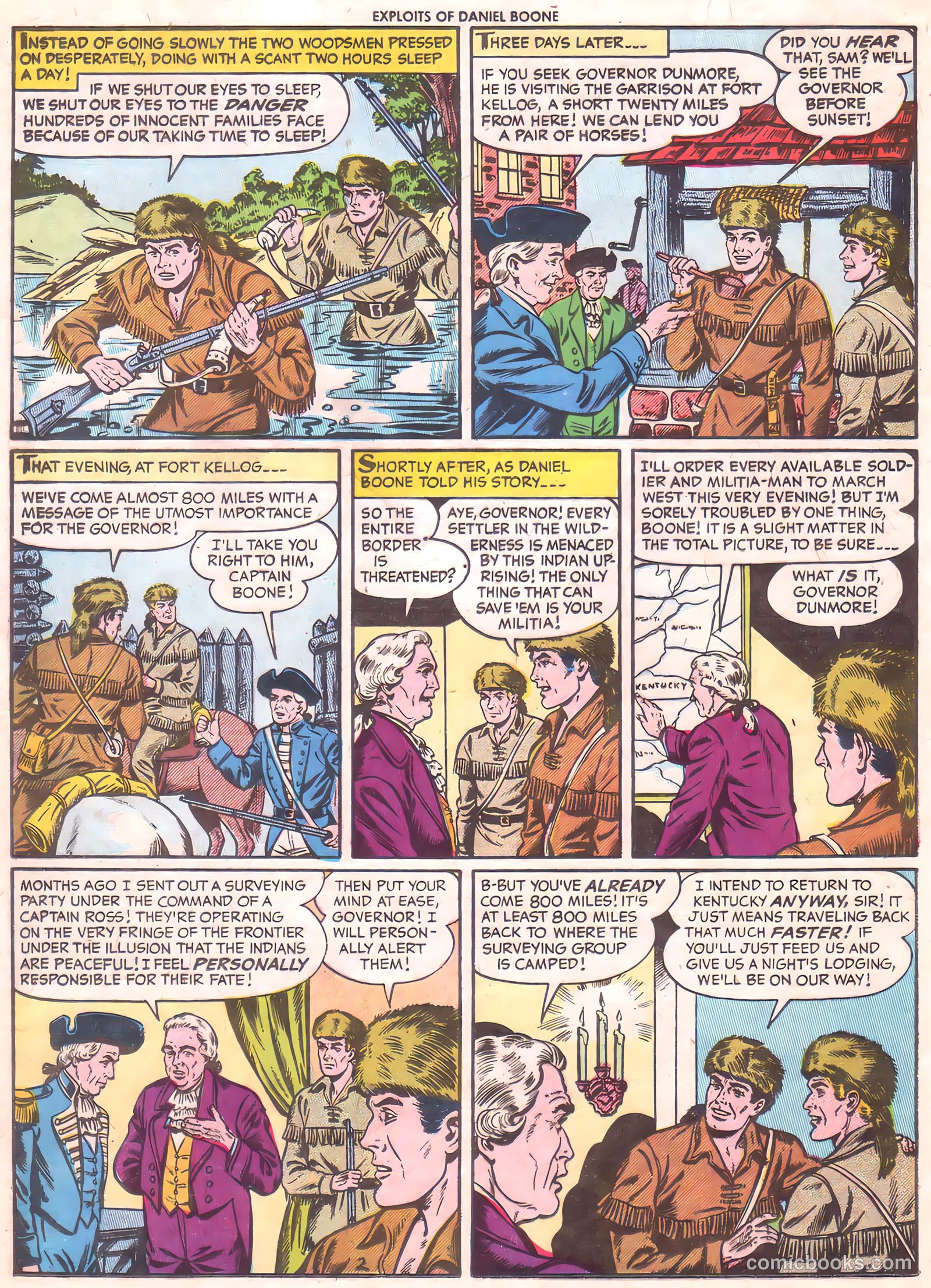 Exploits of Daniel Boone #5 — page 20 of 36
