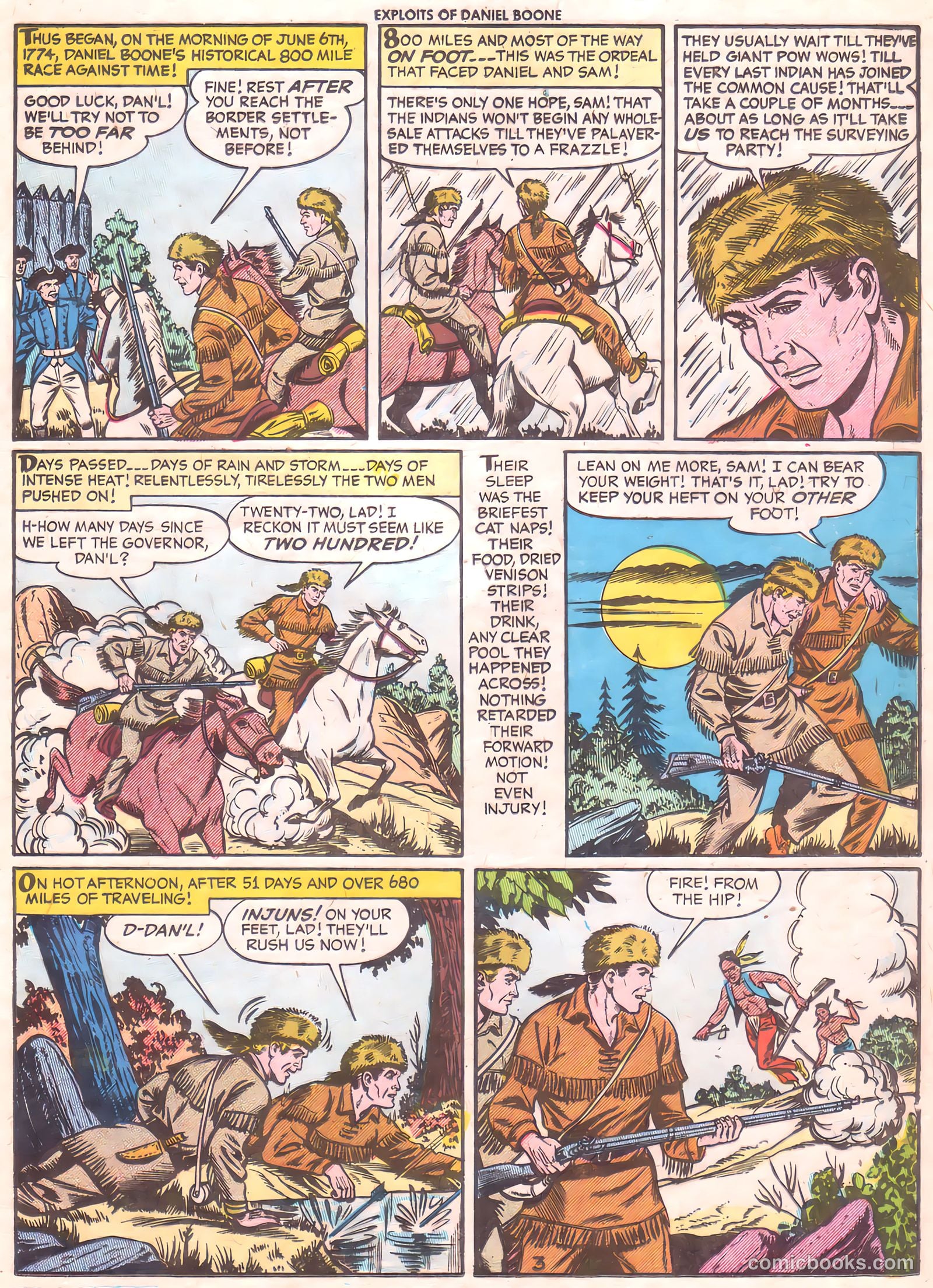 Exploits of Daniel Boone #5 — page 21 of 36